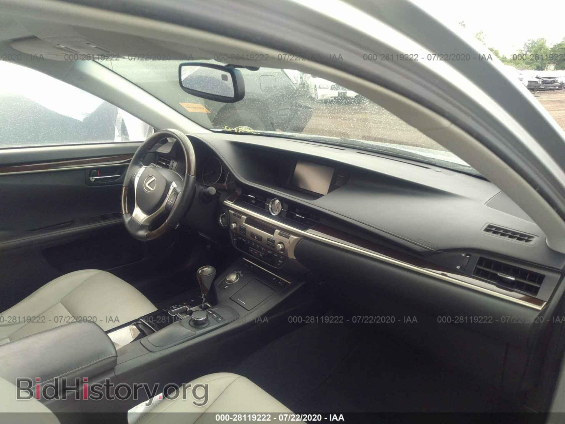 2013 LEXUS ES 350 - VIN: JTHBK1GG8D2041920 - Фото 5