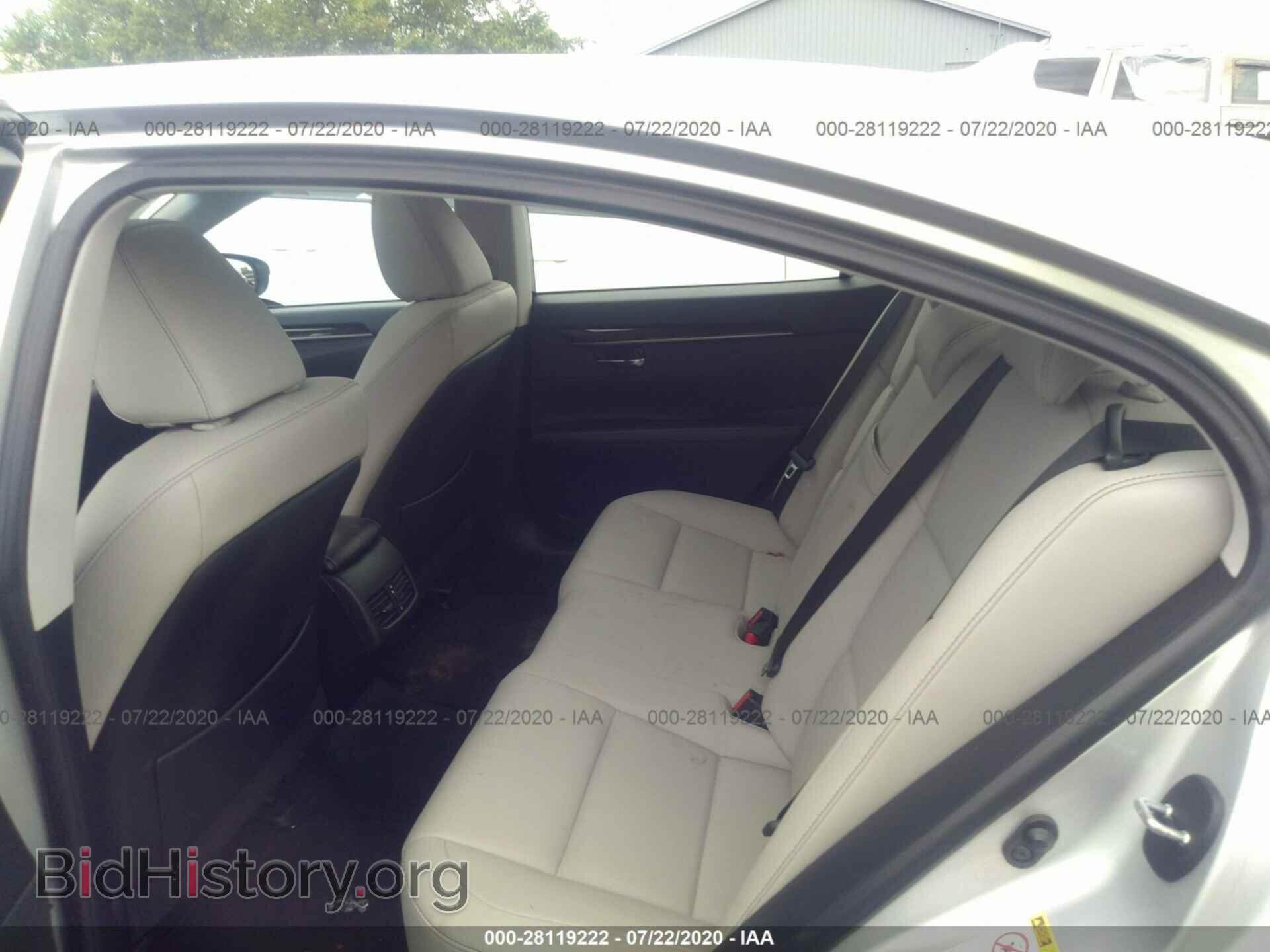 2013 LEXUS ES 350 - VIN: JTHBK1GG8D2041920 - Фото 8