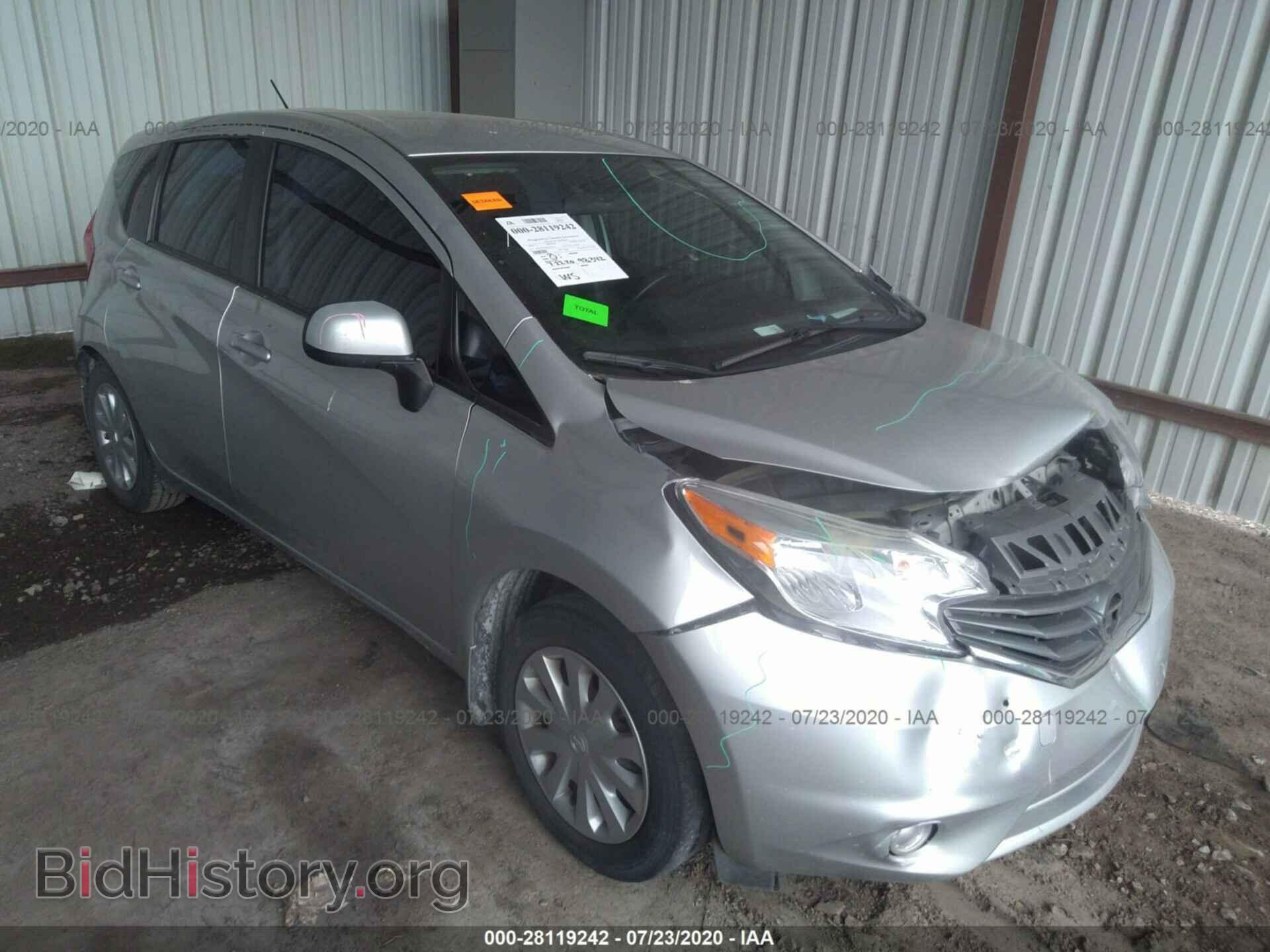 Фотография 3N1CE2CP6EL352192 - NISSAN VERSA NOTE 2014