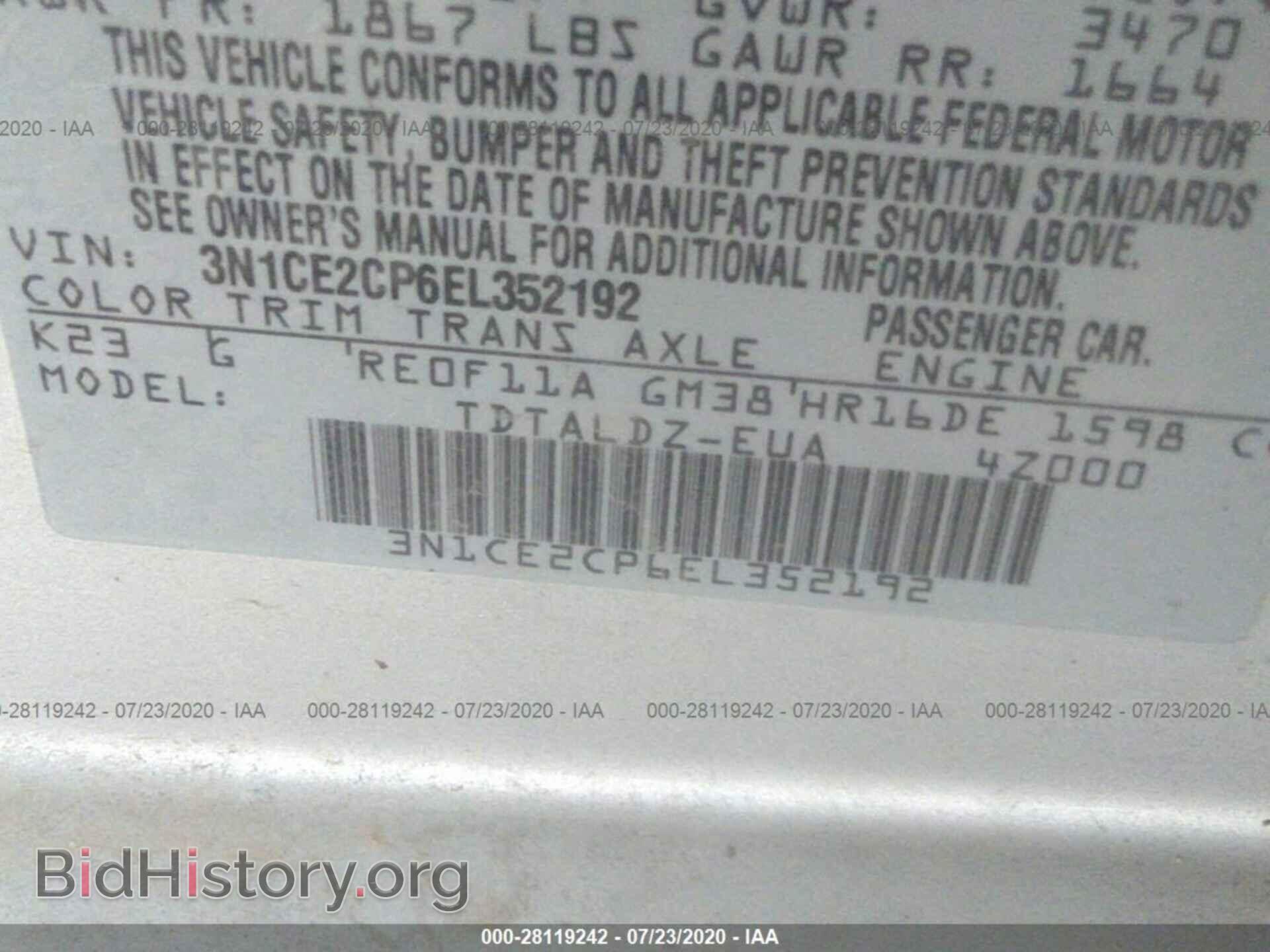 2014 NISSAN VERSA NOTE - VIN: 3N1CE2CP6EL352192 - Photo 9