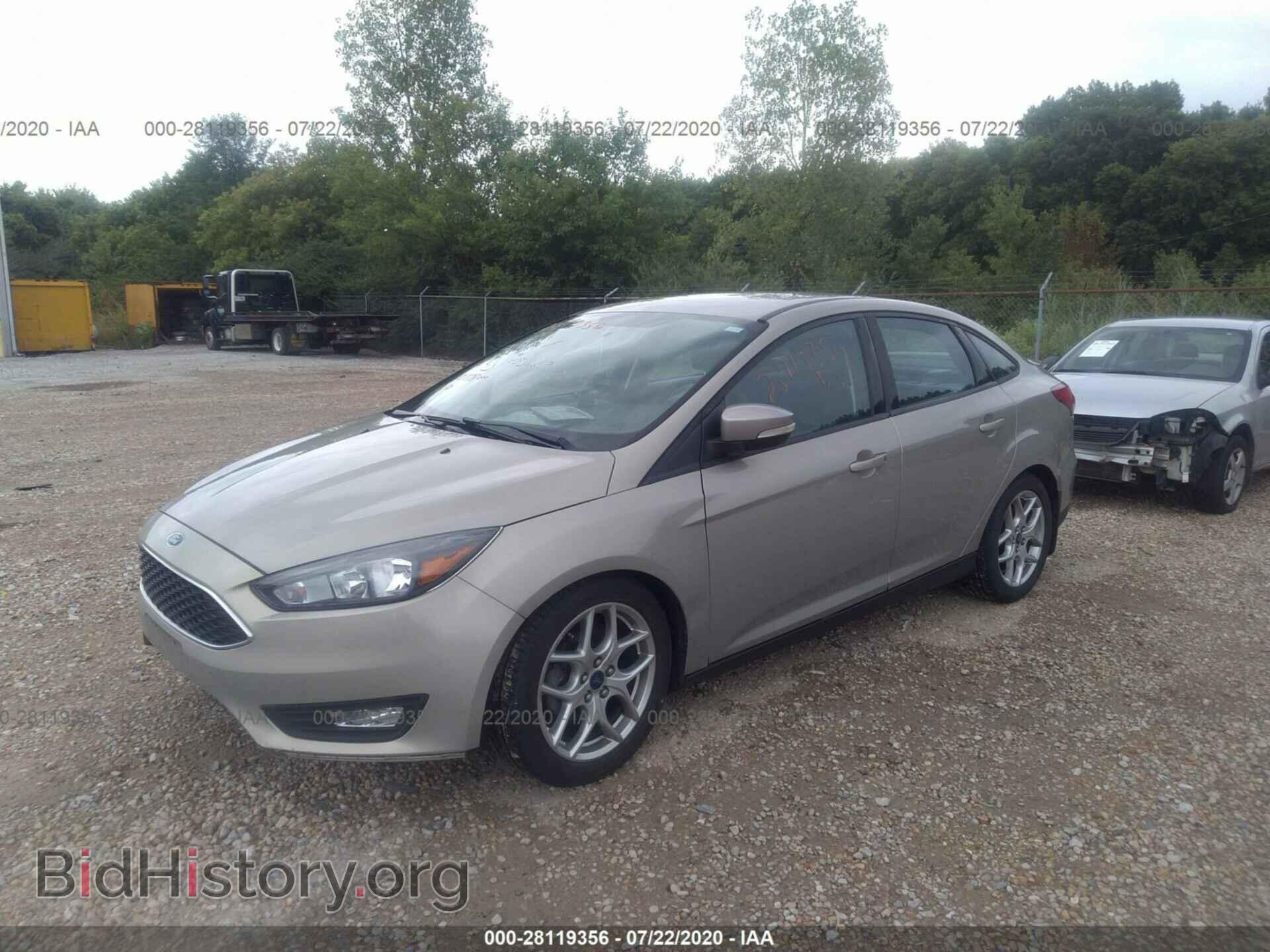 2015 FORD FOCUS - VIN: 1FADP3F21FL235222 - Фото 2