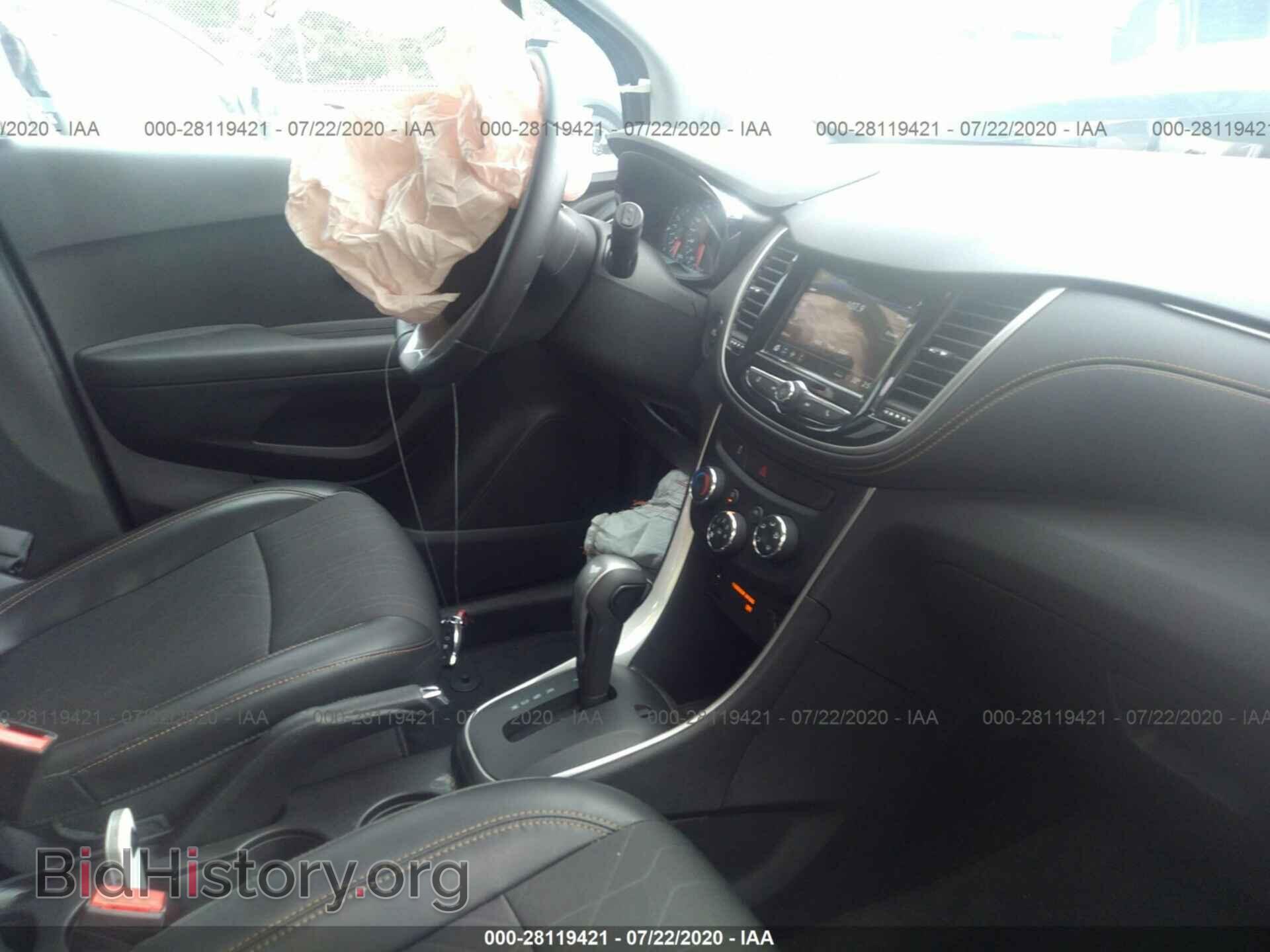 2019 CHEVROLET TRAX - VIN: 3GNCJLSBXKL167716 - Фото 5