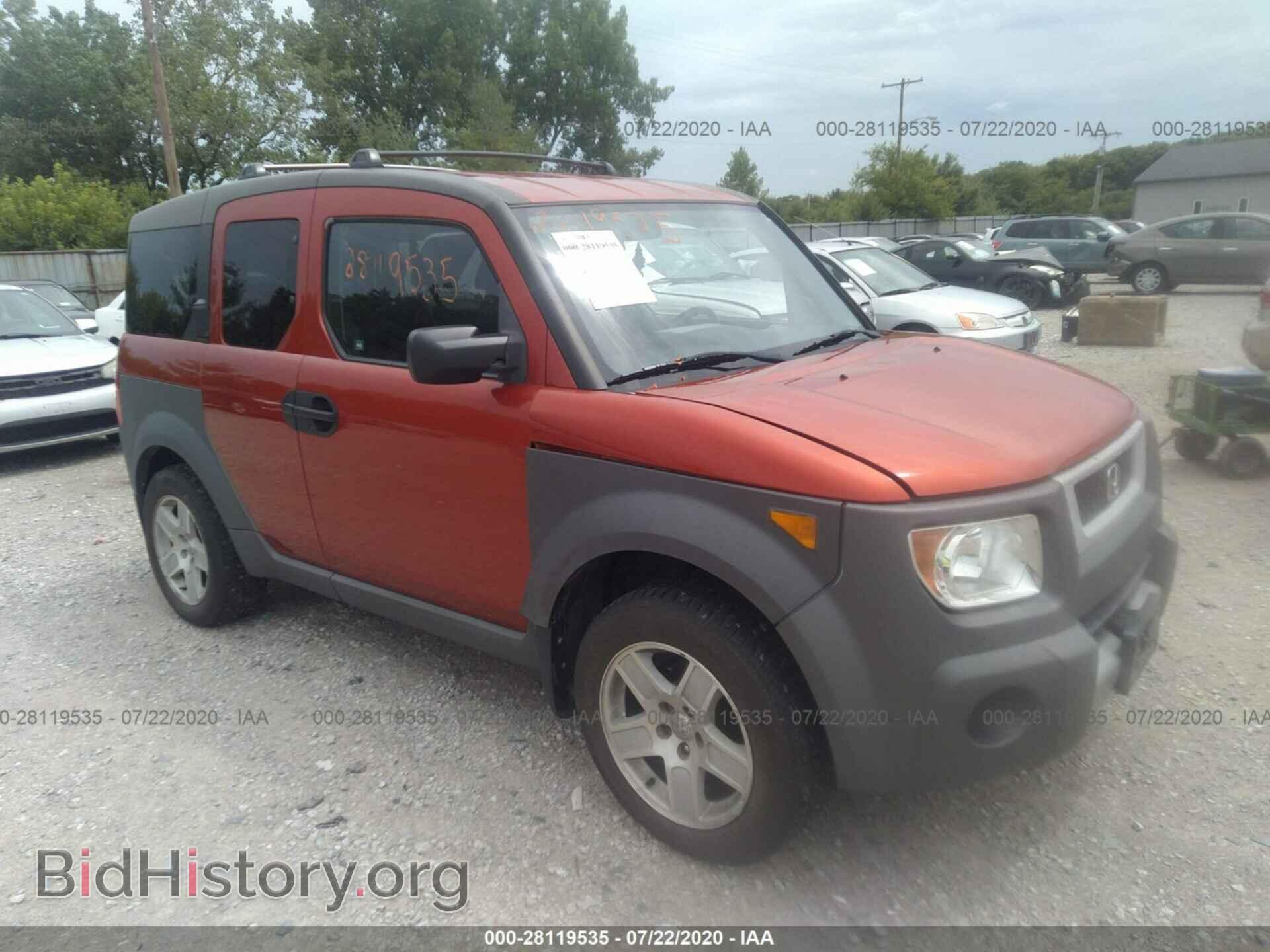 Фотография 5J6YH28554L003322 - HONDA ELEMENT 2004