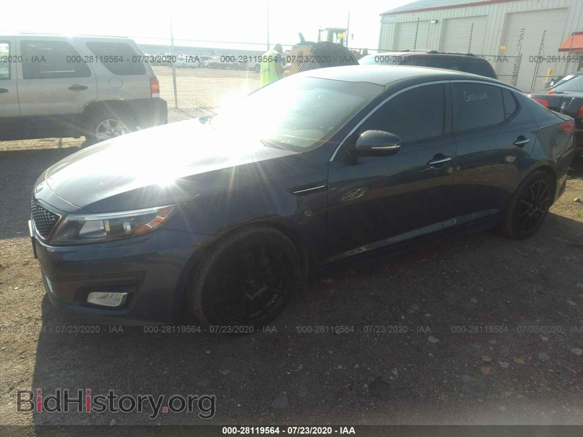 2015 KIA OPTIMA - VIN: KNAGM4A78F5616642 - Фото 2