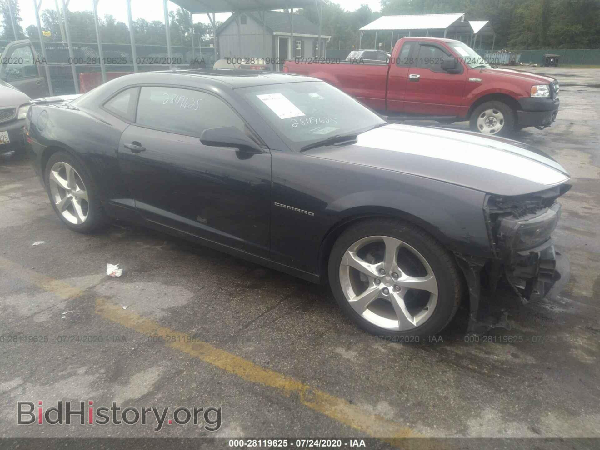 Photo 2G1FB1E32E9249855 - CHEVROLET CAMARO 2014