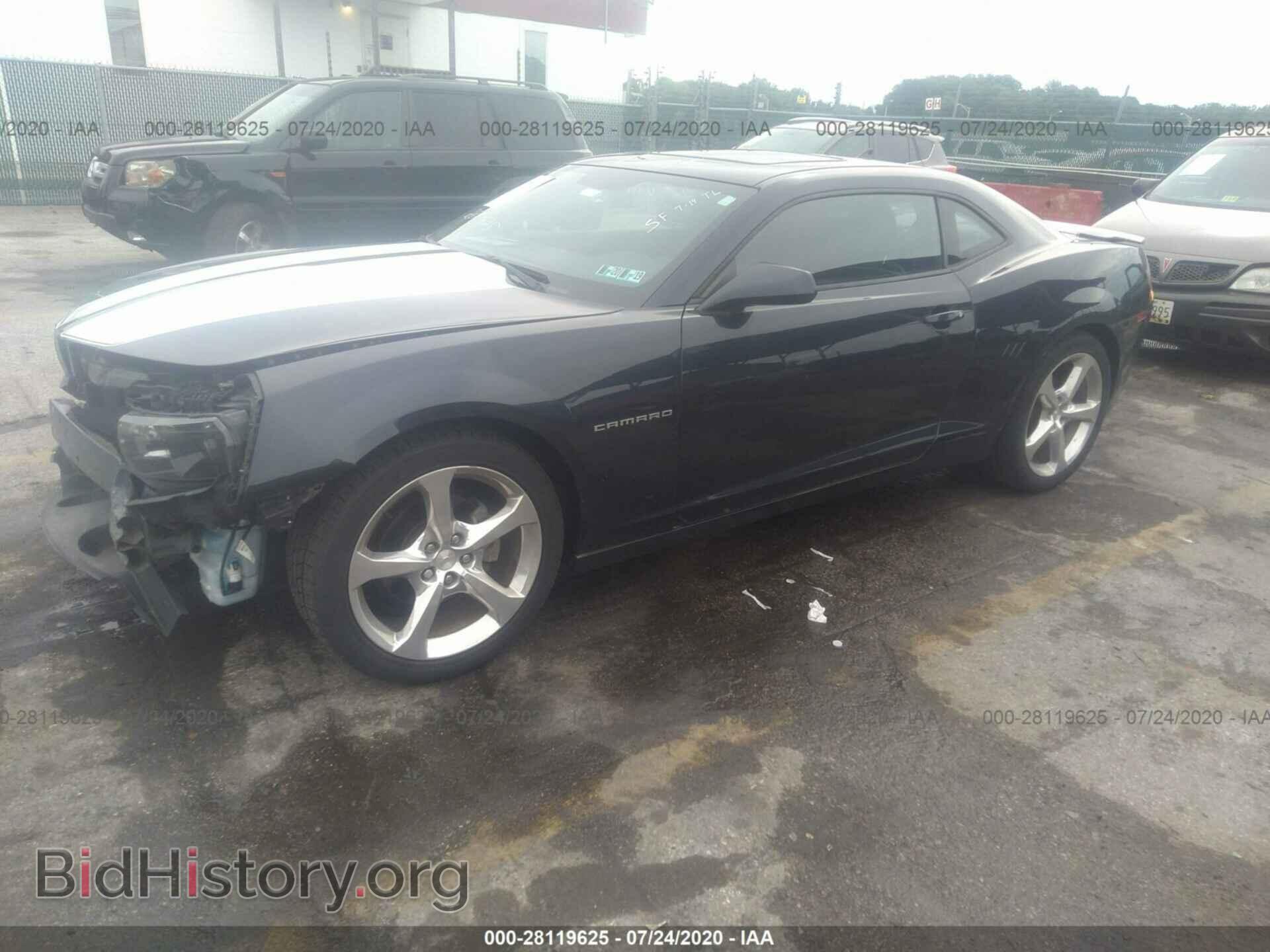 2014 CHEVROLET CAMARO - VIN: 2G1FB1E32E9249855 - Фото 2