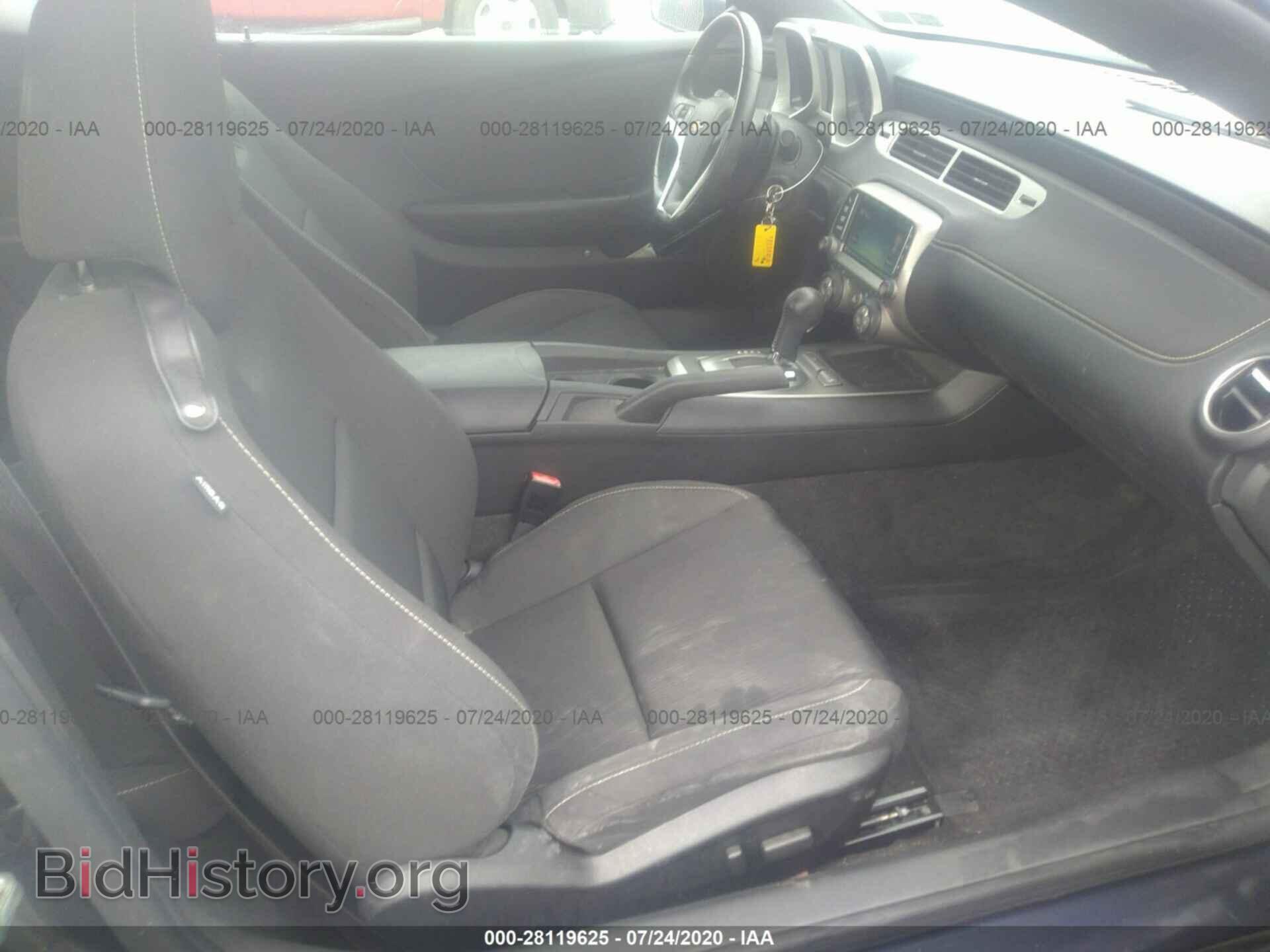 2014 CHEVROLET CAMARO - VIN: 2G1FB1E32E9249855 - Фото 5