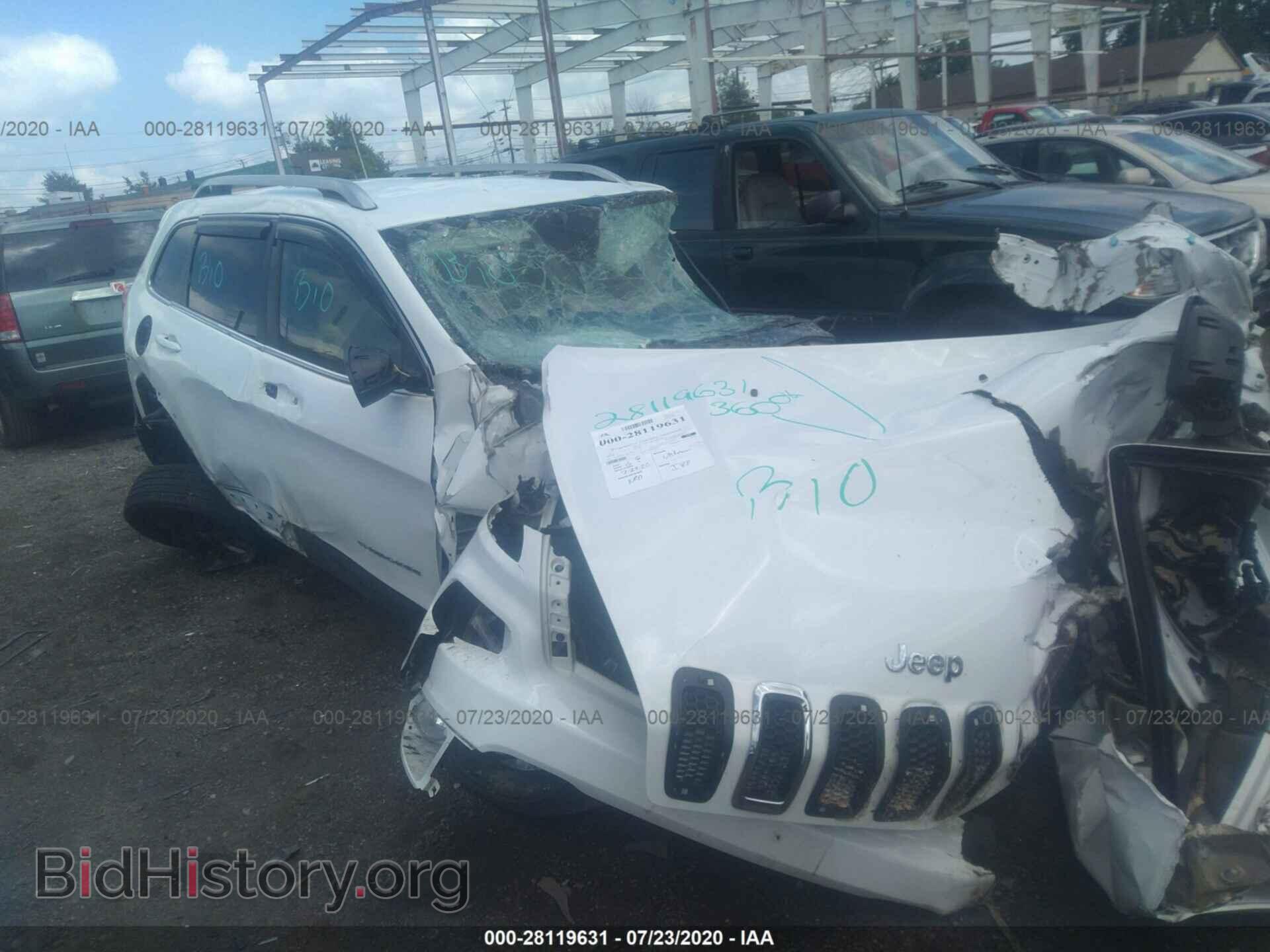 Фотография 1C4PJMCB6GW104113 - JEEP CHEROKEE 2016