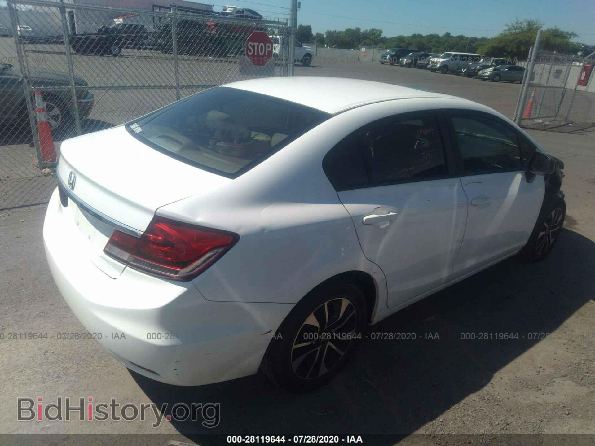 2013 HONDA CIVIC SDN - VIN: 19XFB2F82DE254173 - Фото 4