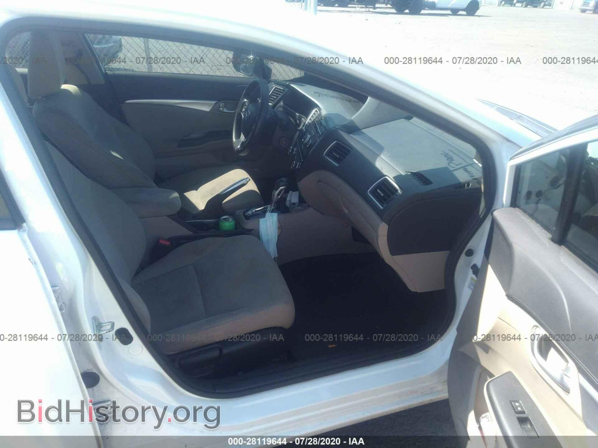 2013 HONDA CIVIC SDN - VIN: 19XFB2F82DE254173 - Фото 5