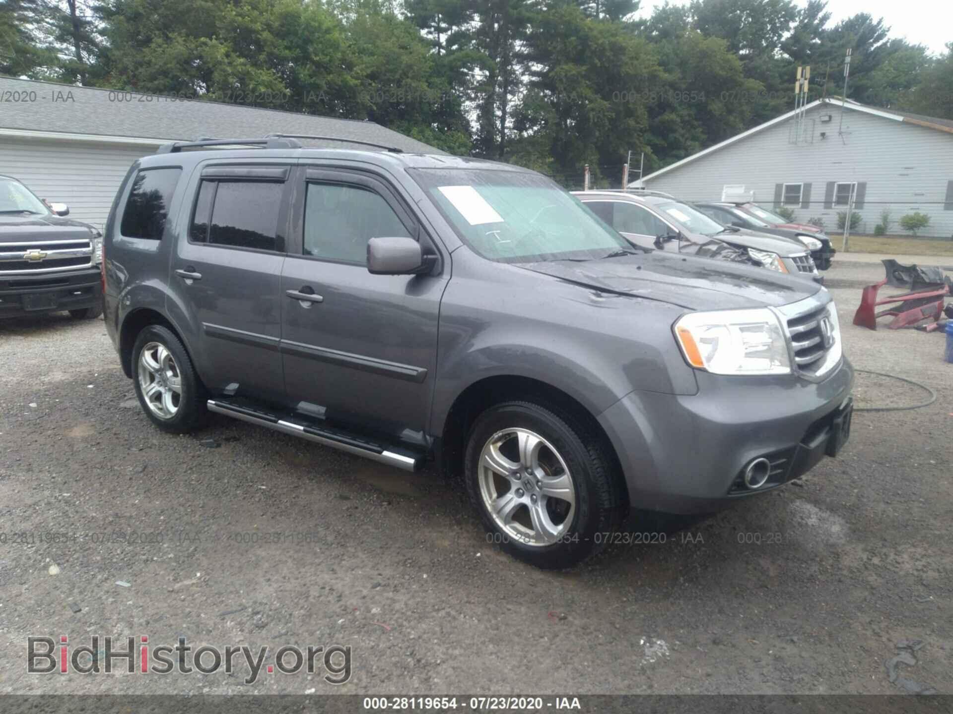 Photo 5FNYF4H55CB011994 - HONDA PILOT 2012