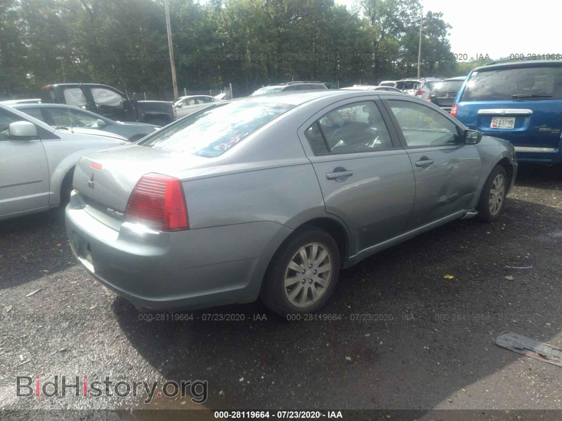 2008 MITSUBISHI GALANT - VIN: 4A3AB36F98E024496 - Фото 4
