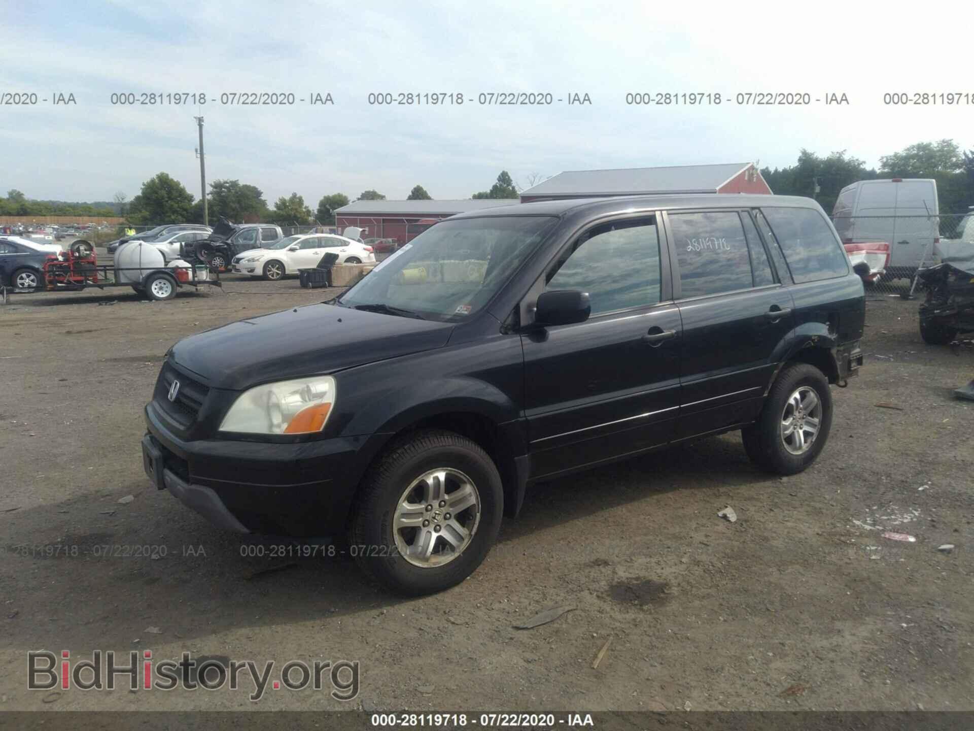 2005 HONDA PILOT - VIN: 2HKYF18755H564486 - Фото 2
