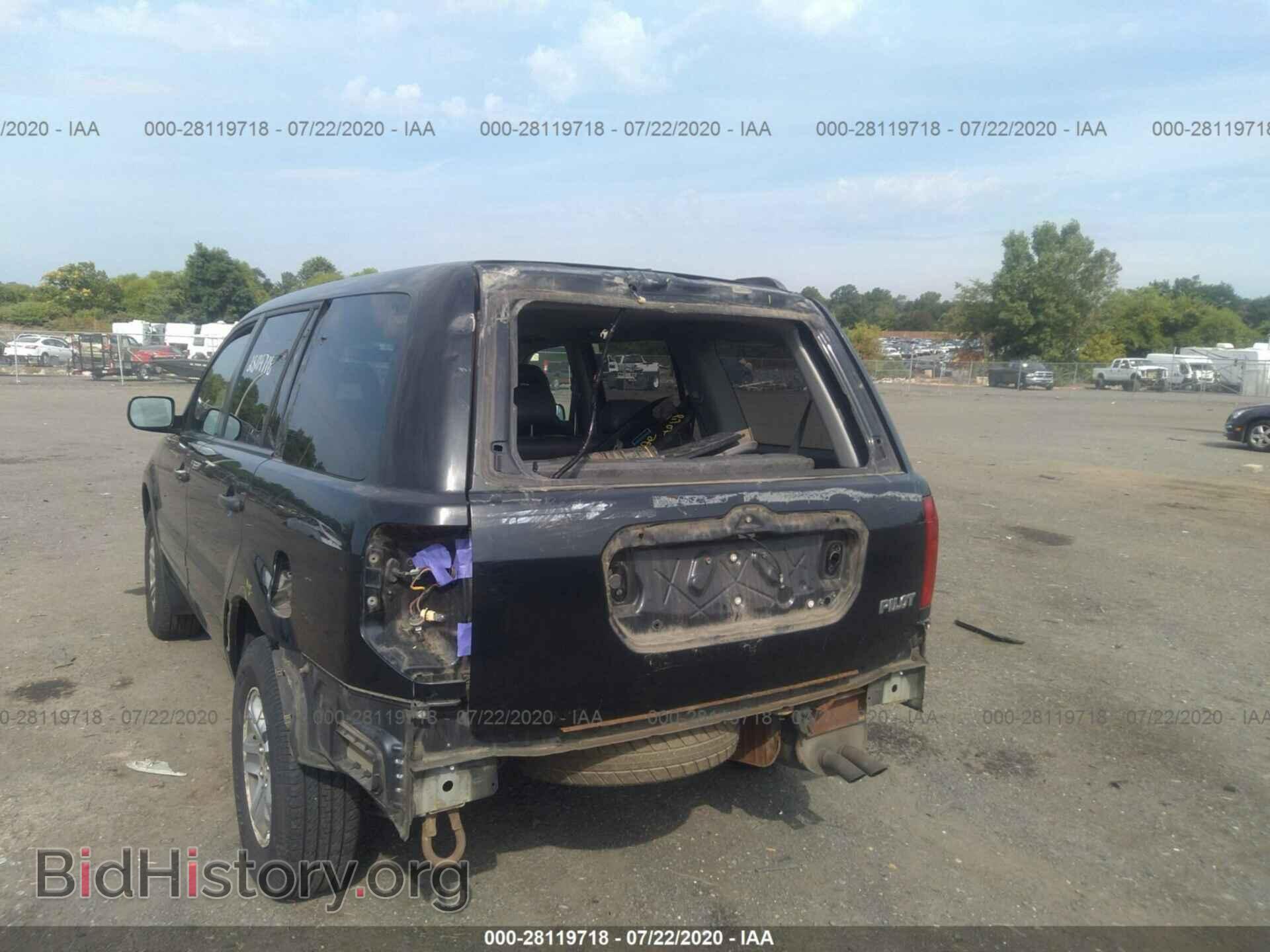 2005 HONDA PILOT - VIN: 2HKYF18755H564486 - Фото 6