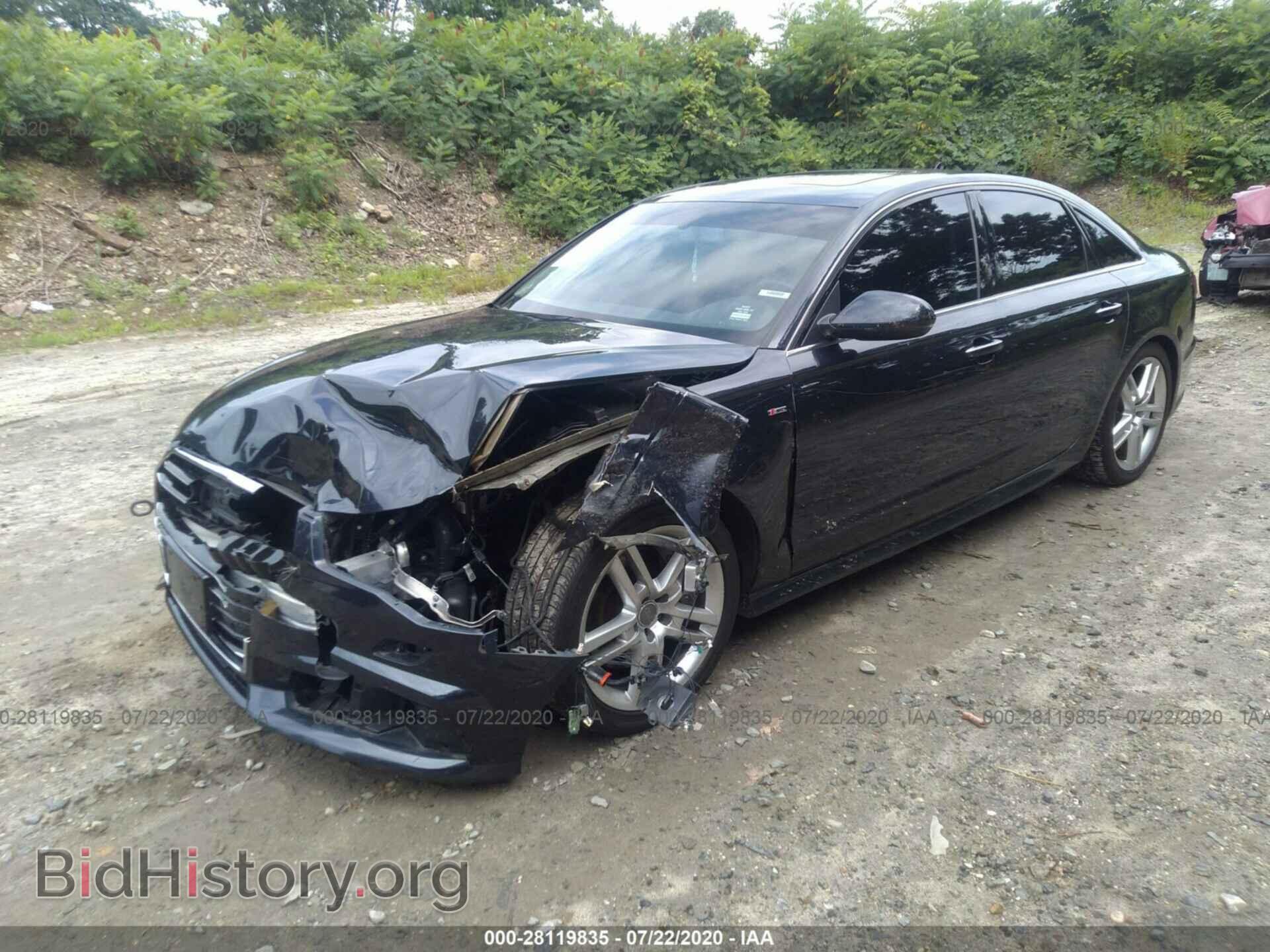 2016 AUDI A6 - VIN: WAUGFAFC1GN065647 - Фото 2