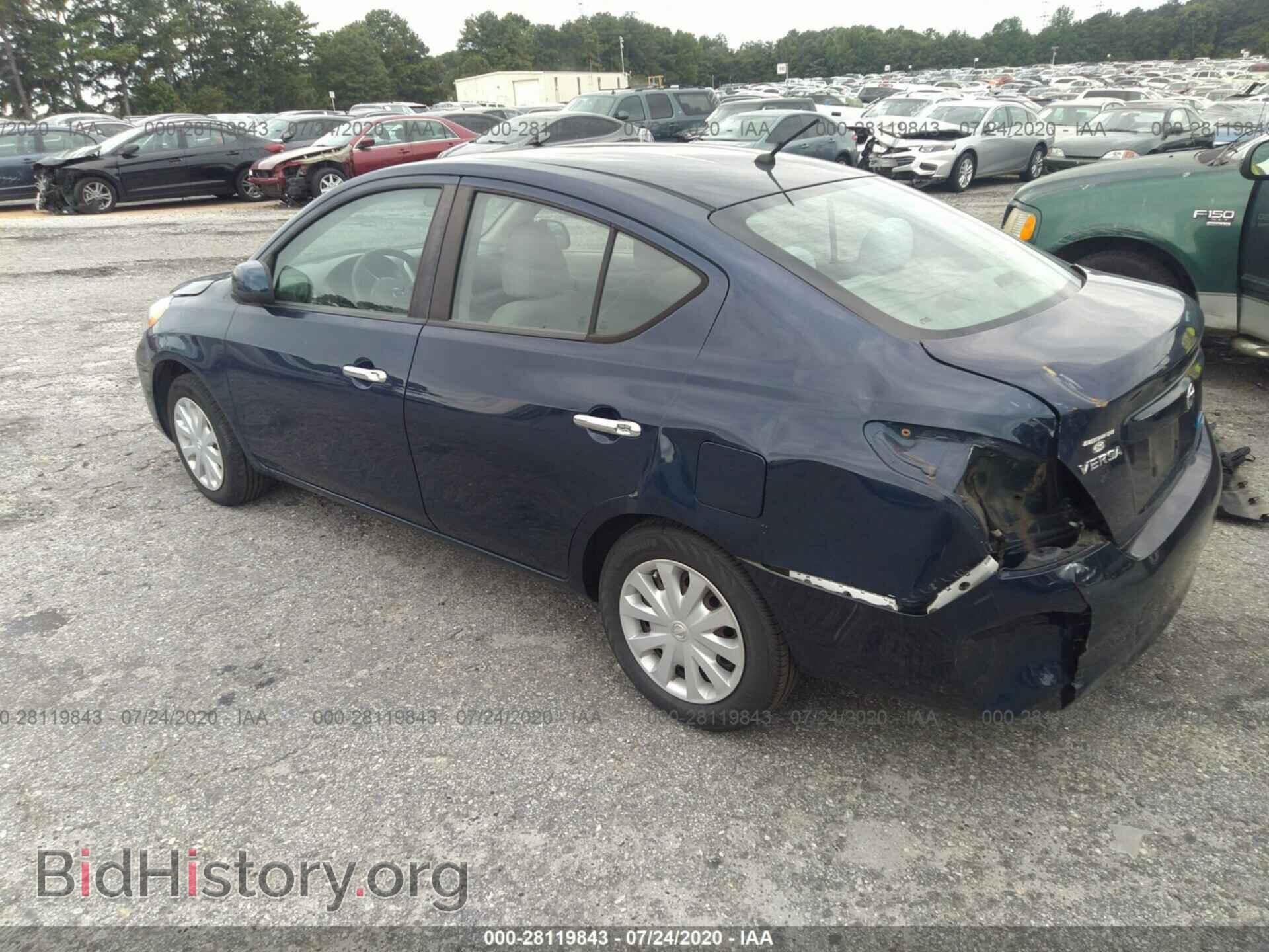2012 NISSAN VERSA - VIN: 3N1CN7AP1CL818429 - Фото 3