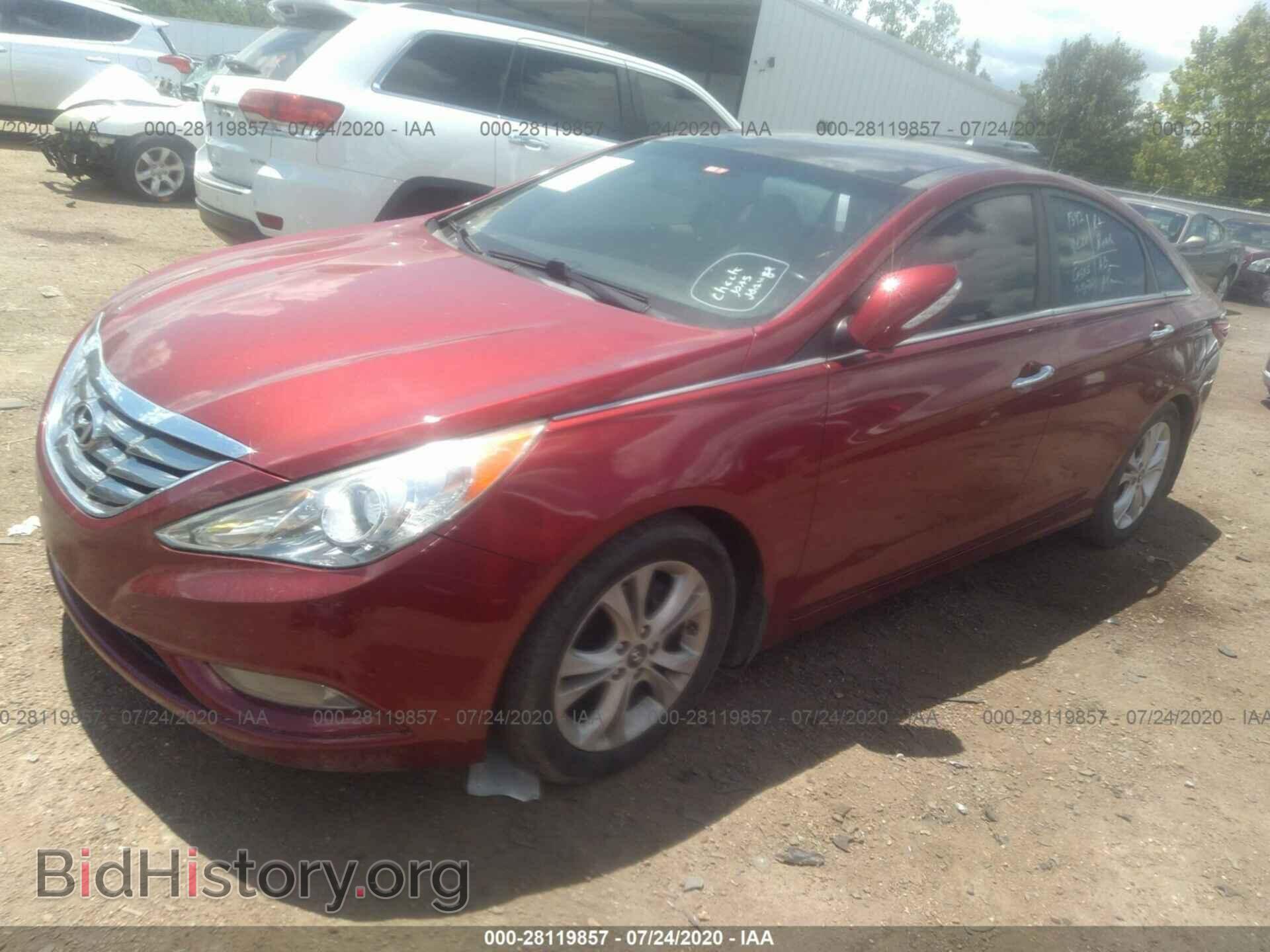 2012 HYUNDAI SONATA - VIN: 5NPEC4AC8CH366356 - Фото 2