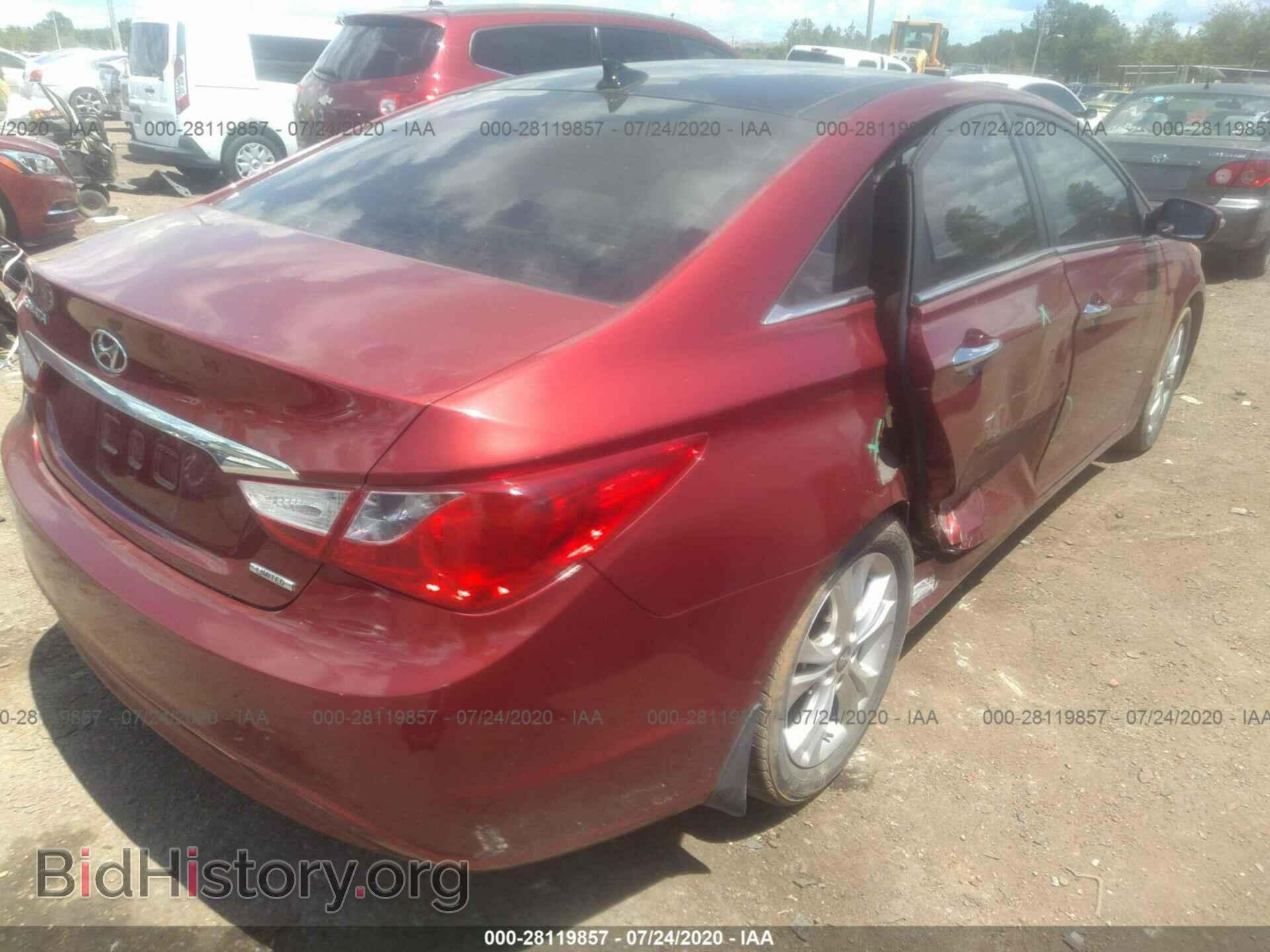 2012 HYUNDAI SONATA - VIN: 5NPEC4AC8CH366356 - Фото 4