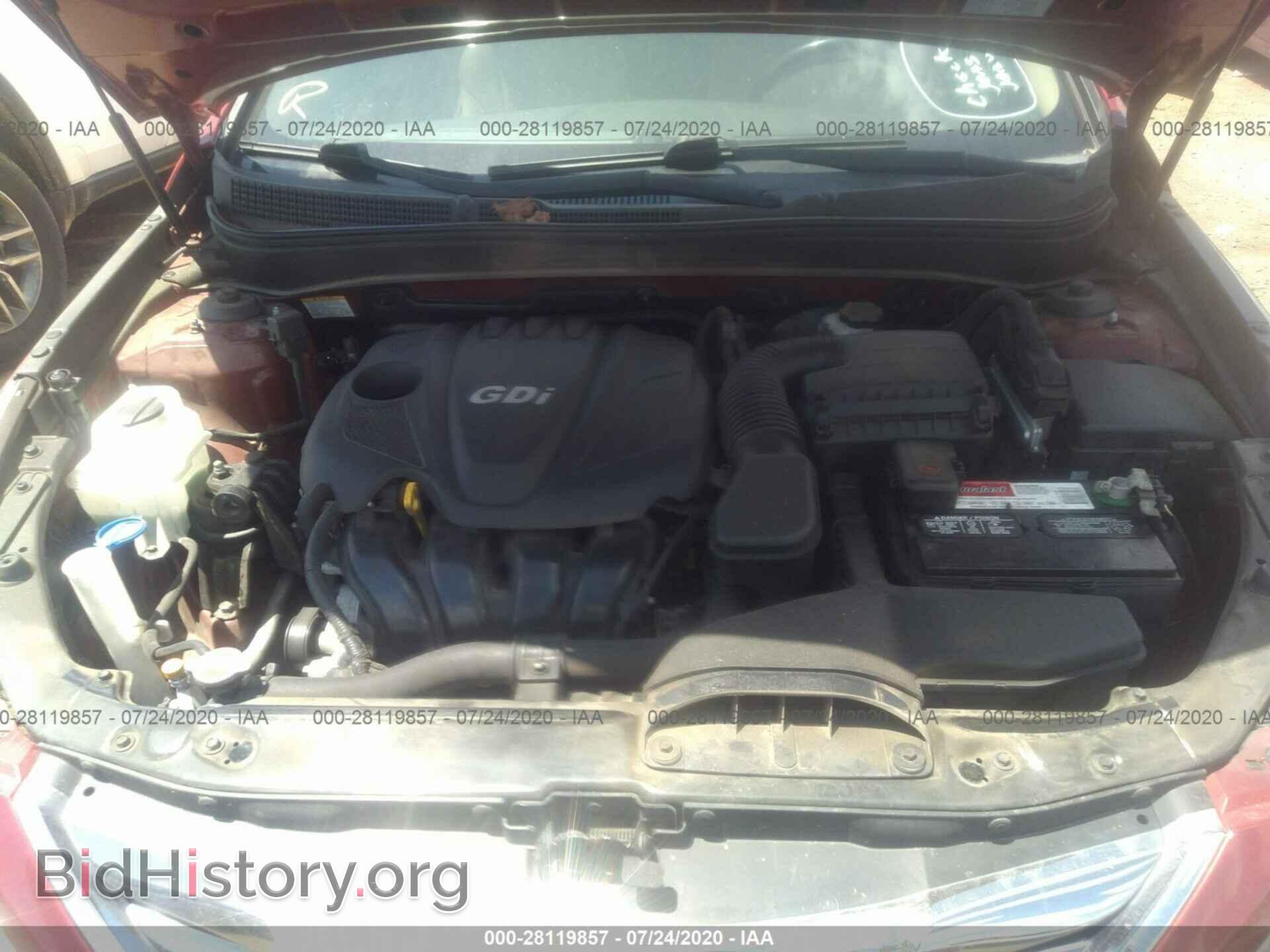 2012 HYUNDAI SONATA - VIN: 5NPEC4AC8CH366356 - Фото 10