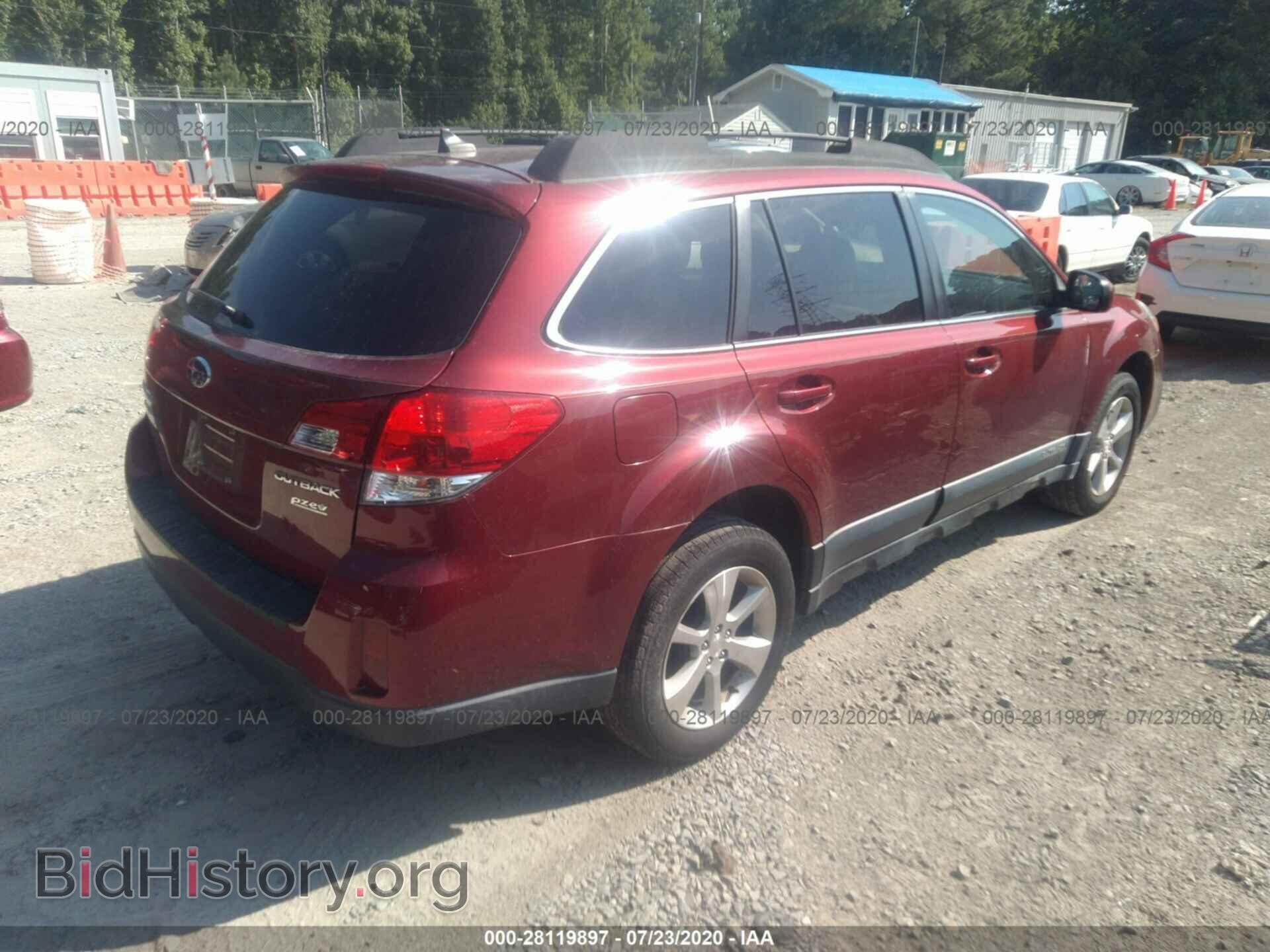 2014 SUBARU OUTBACK - VIN: 4S4BRBKC9E3321344 - Фото 4