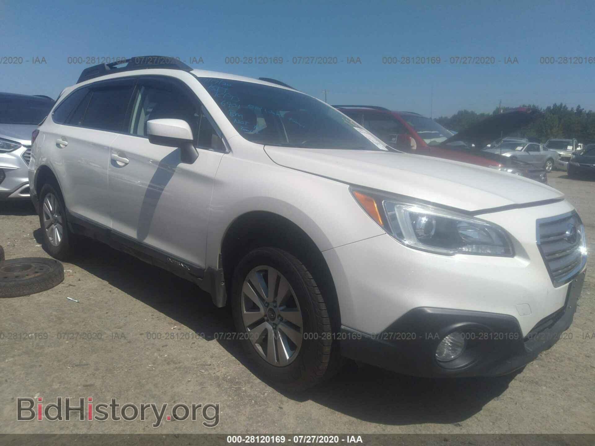 Photo 4S4BSACC0F3228680 - SUBARU OUTBACK 2015