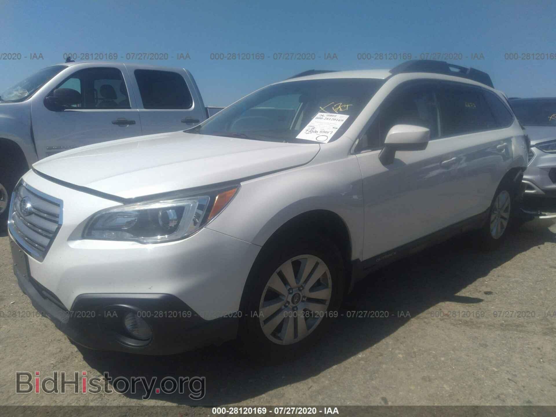 2015 SUBARU OUTBACK - VIN: 4S4BSACC0F3228680 - Фото 2