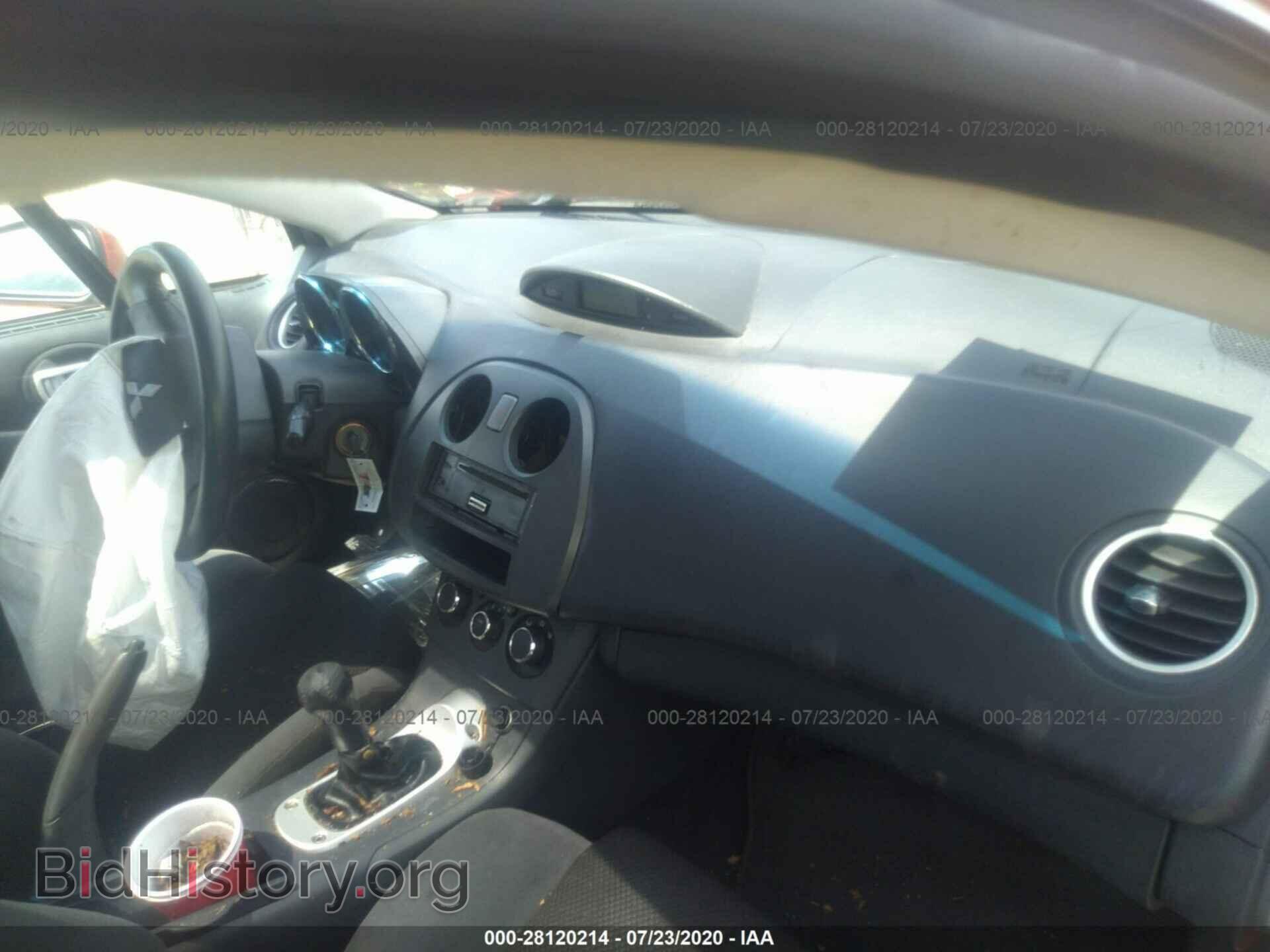 2007 MITSUBISHI ECLIPSE - VIN: 4A3AK24F27E016784 - Photo 5