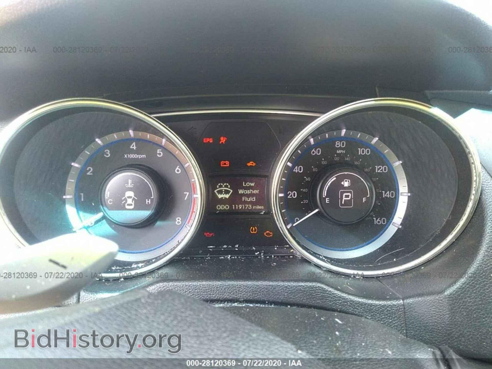 2012 HYUNDAI SONATA - VIN: 5NPEC4AB4CH413471 - Фото 7