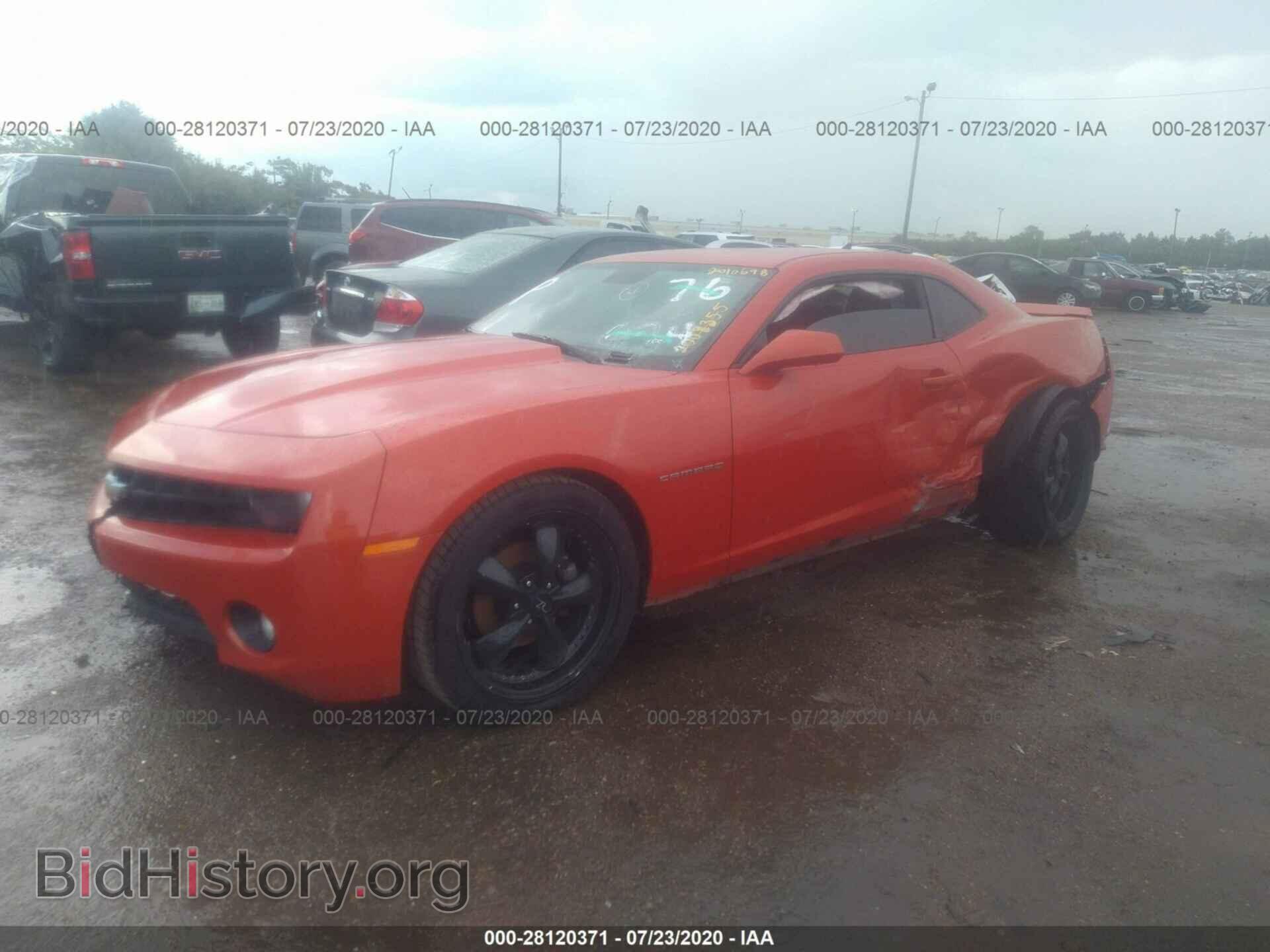 2011 CHEVROLET CAMARO - VIN: 2G1FB1ED1B9207357 - Фото 2