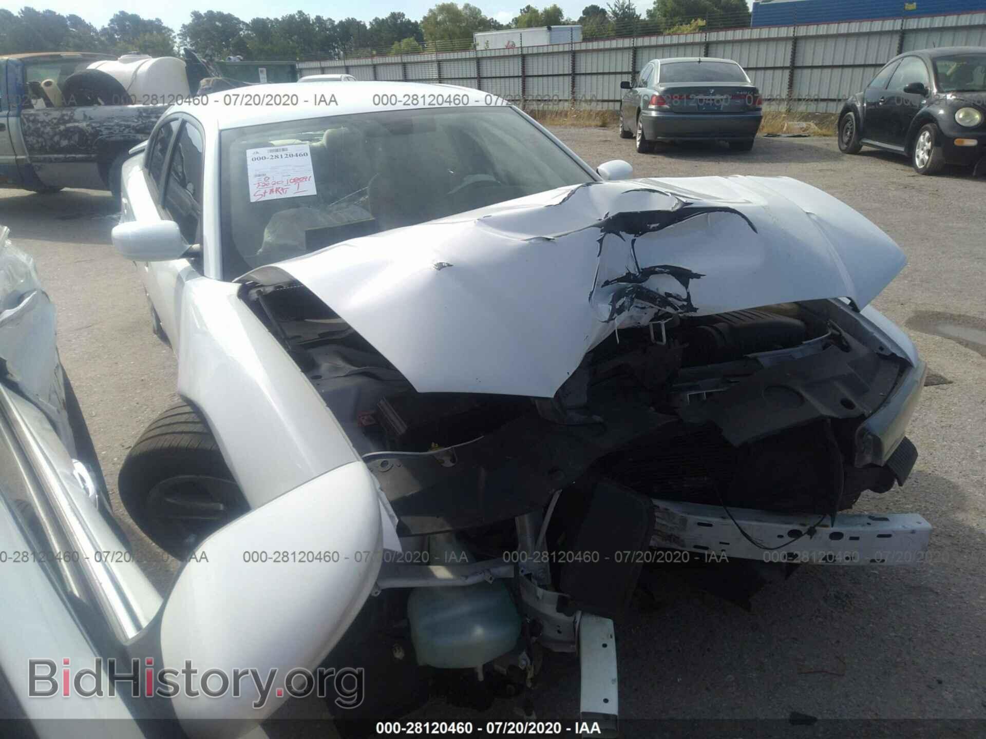 Photo 2C3CDXBG7CH219708 - DODGE CHARGER 2012