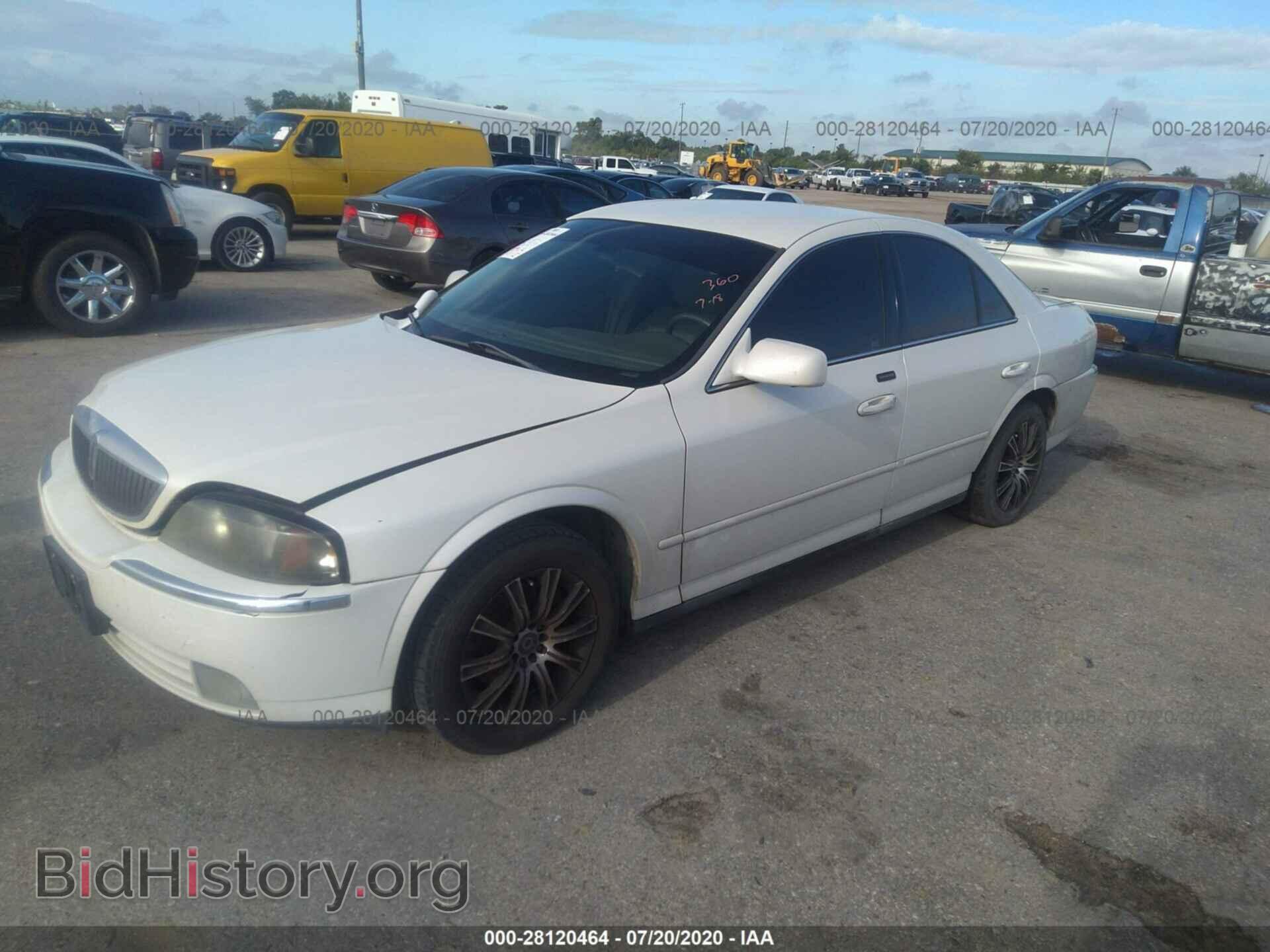 2004 LINCOLN LS - VIN: 1LNHM86S74Y664135 - Фото 2