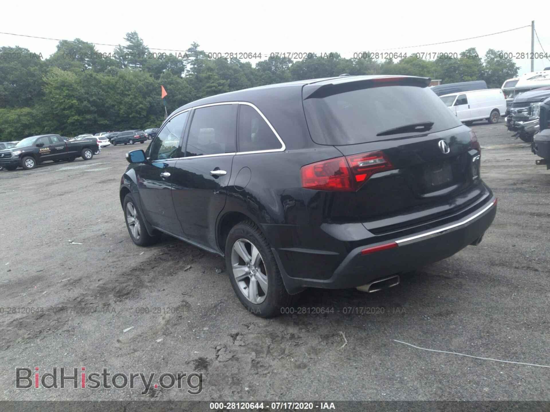 2013 ACURA MDX - VIN: 2HNYD2H30DH501824 - Фото 3