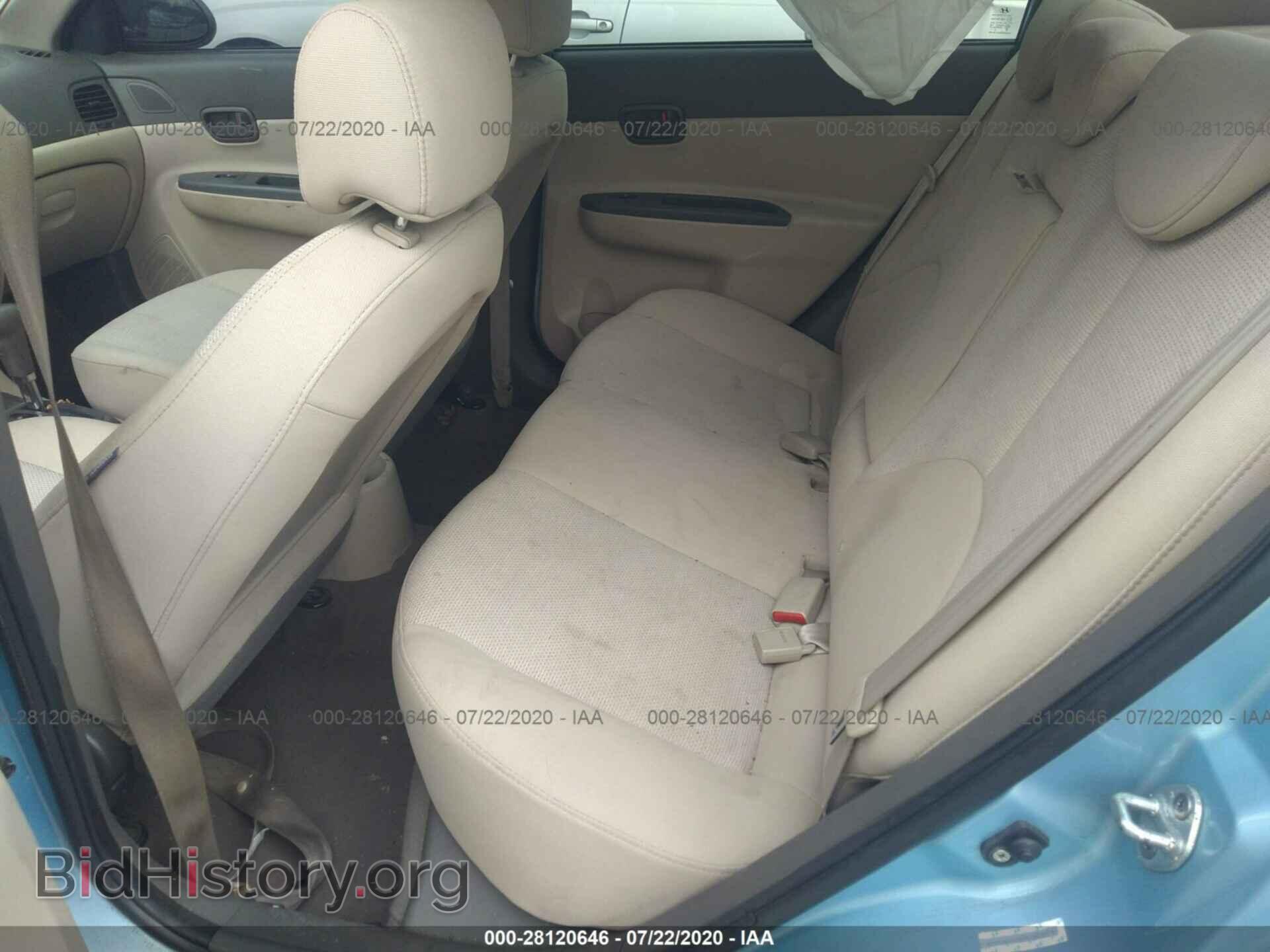 2009 HYUNDAI ACCENT - VIN: KMHCN46C19U303877 - Фото 8
