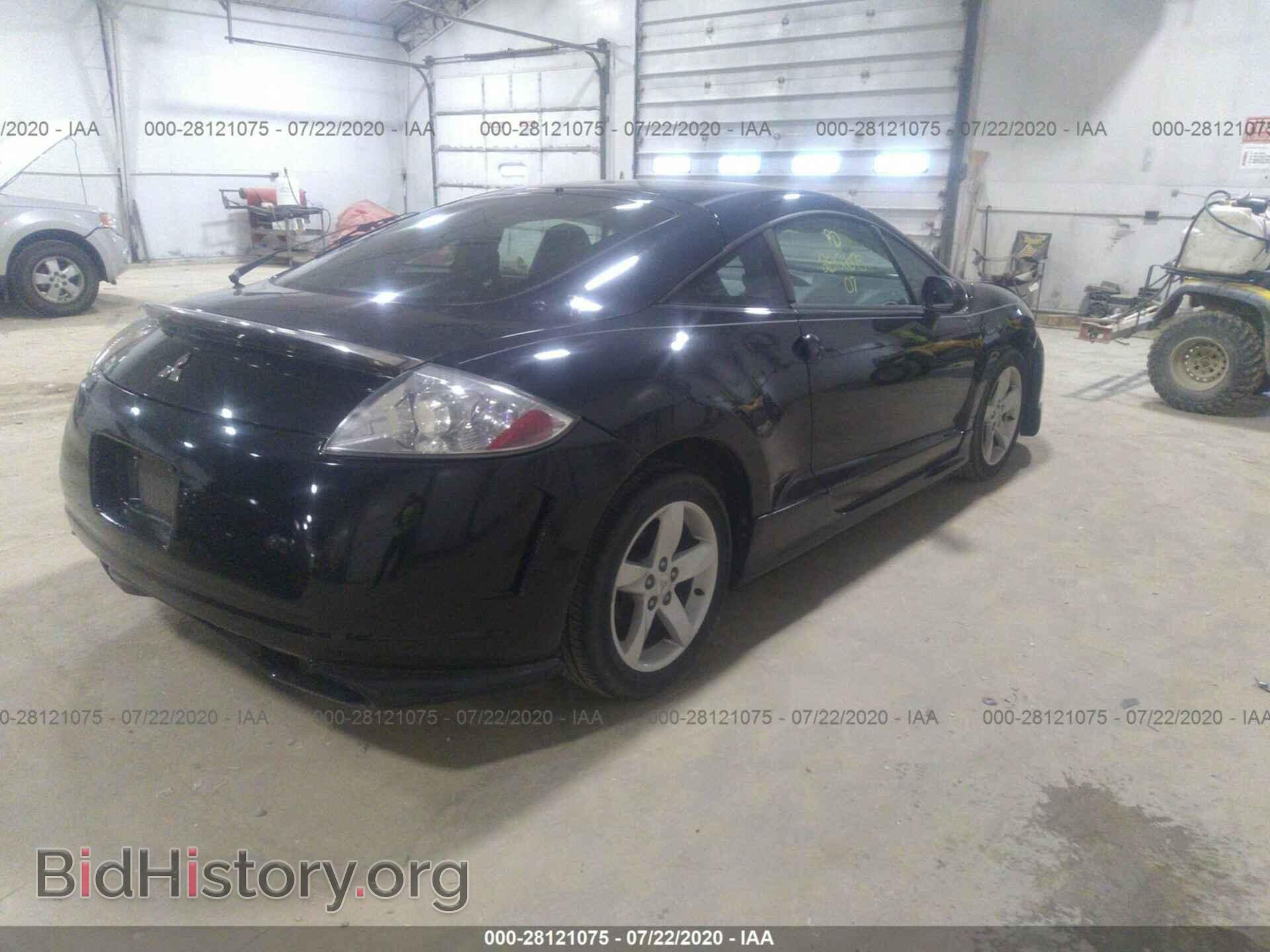 2007 MITSUBISHI ECLIPSE - VIN: 4A3AK24F07E004097 - Photo 4