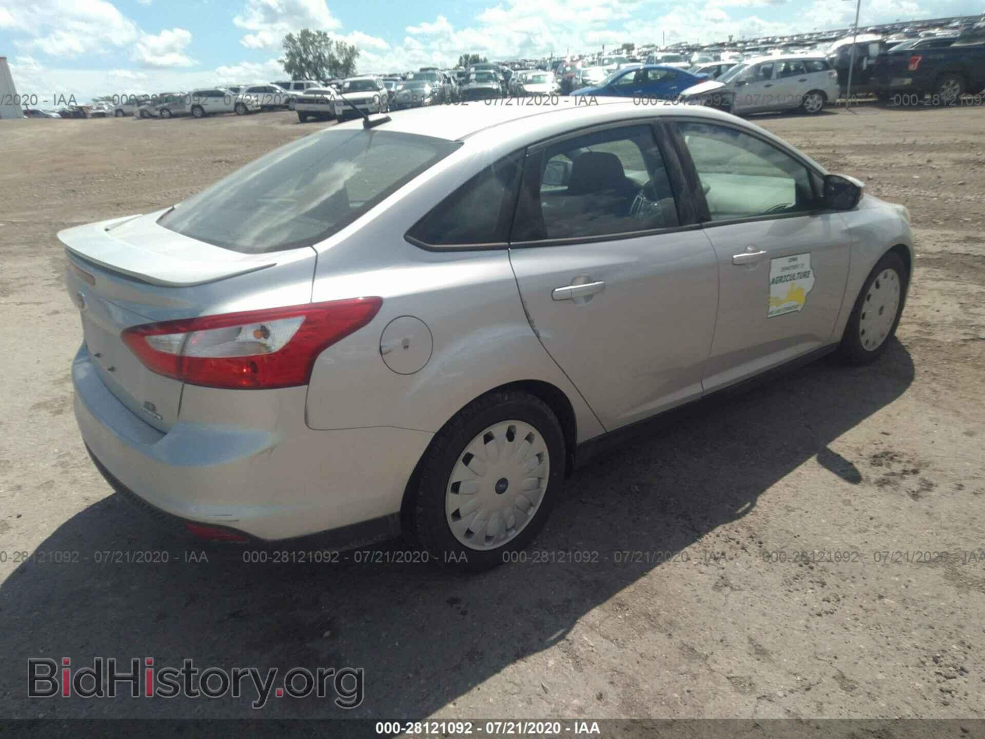 2014 FORD FOCUS - VIN: 1FADP3F20EL282823 - Фото 4
