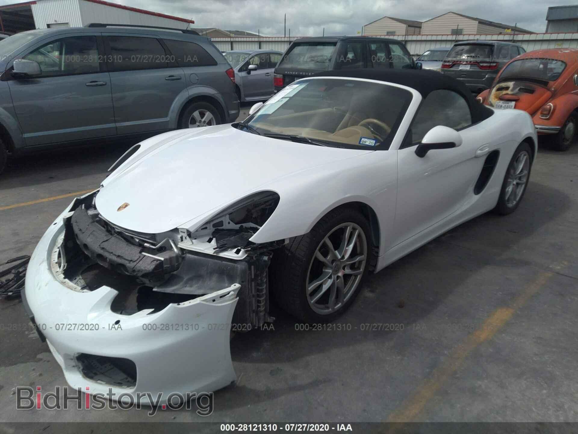 2014 PORSCHE BOXSTER - VIN: WP0CA2A8XES121978 - Фото 2