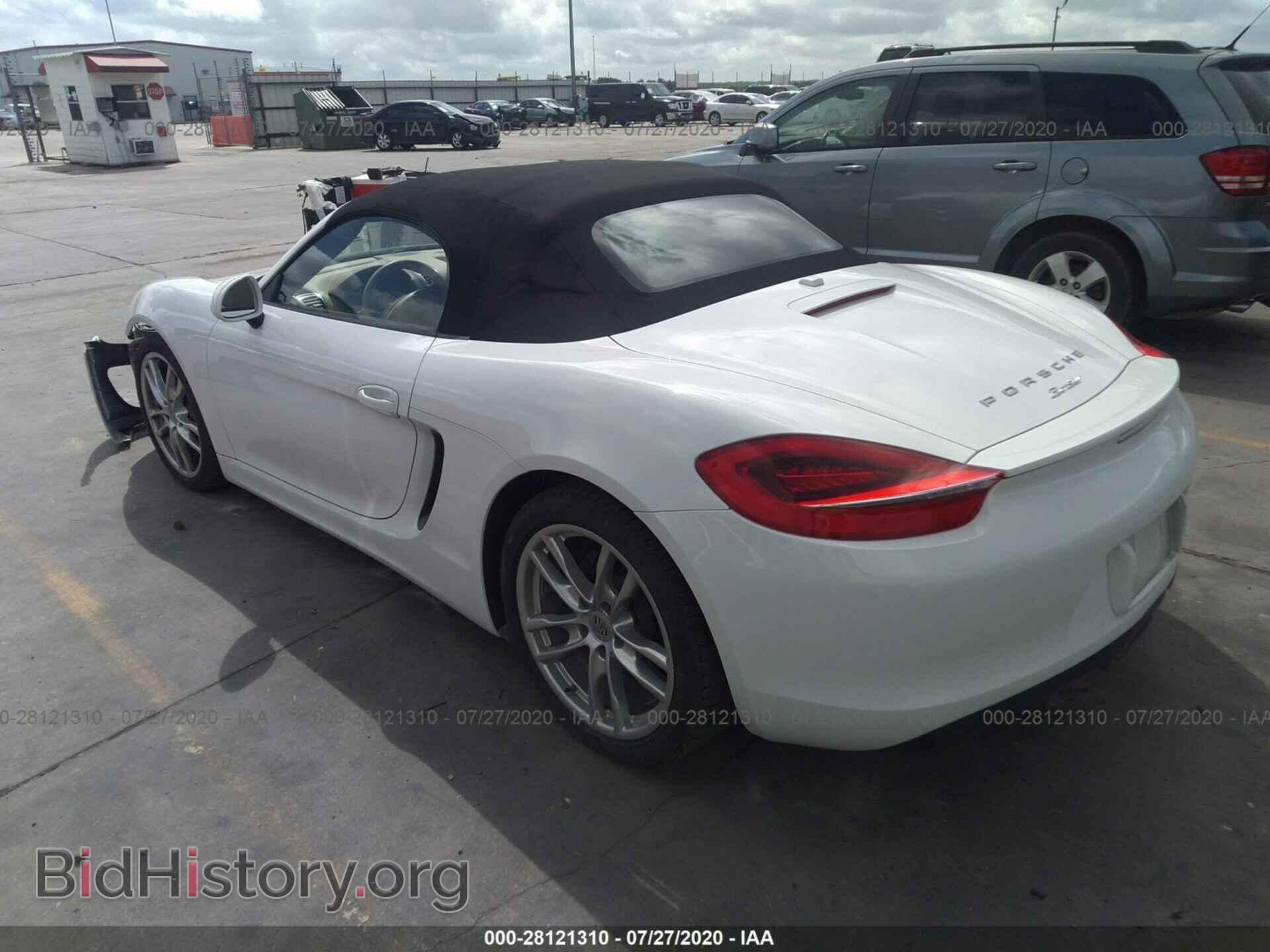 2014 PORSCHE BOXSTER - VIN: WP0CA2A8XES121978 - Фото 3