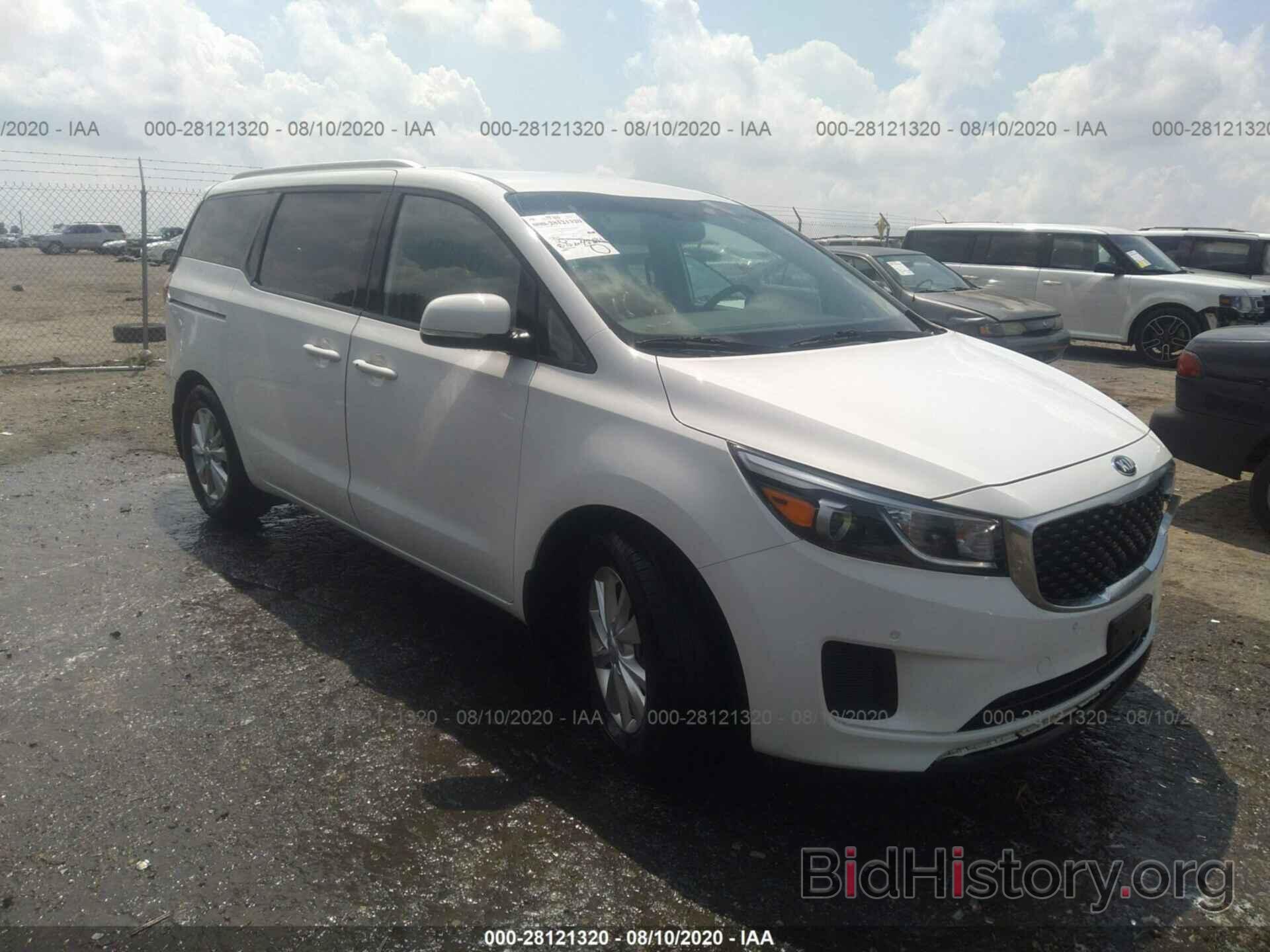 Photo KNDMB5C16H6325936 - KIA SEDONA 2017