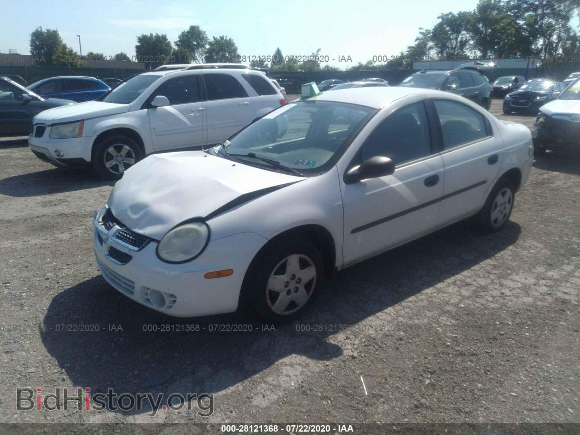 2004 DODGE NEON - VIN: 1B3ES26C64D627007 - Фото 2