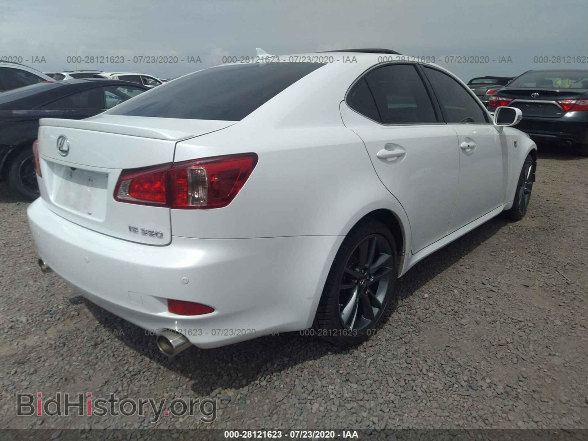 2012 LEXUS IS 350 - VIN: JTHBE5C2XC5028625 - Photo 4