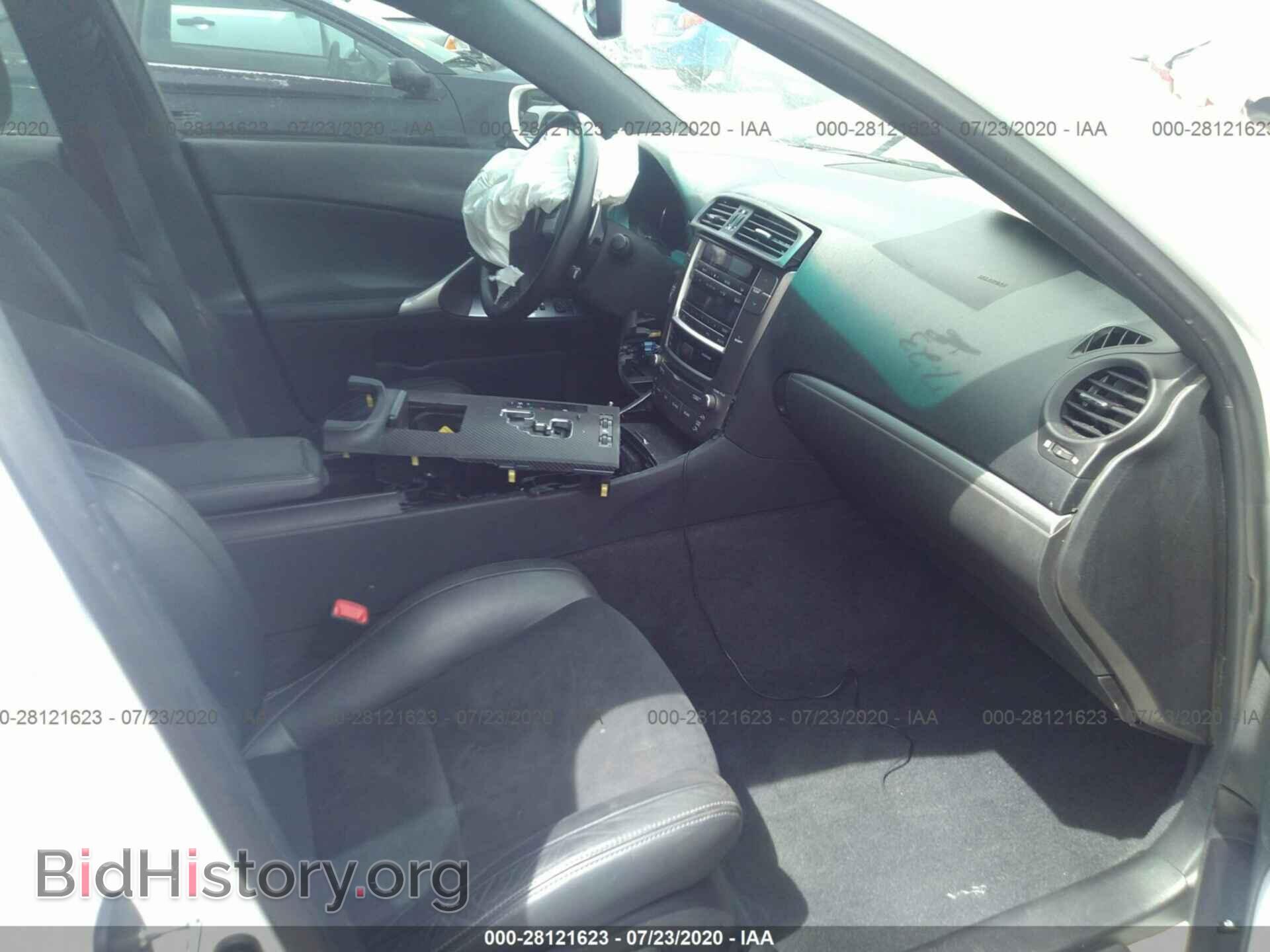 2012 LEXUS IS 350 - VIN: JTHBE5C2XC5028625 - Photo 5
