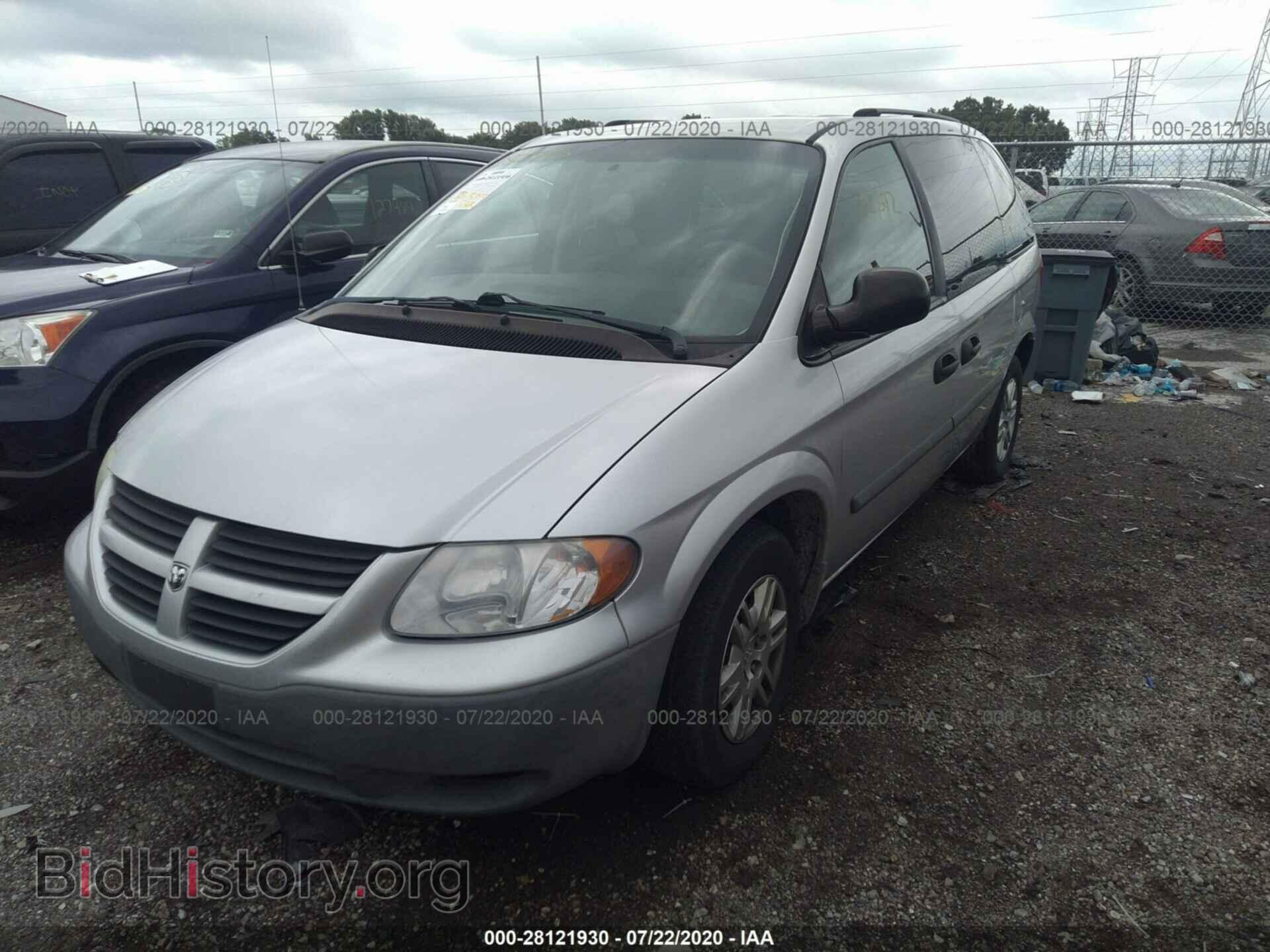 2007 DODGE CARAVAN - VIN: 1D4GP25R57B227683 - Фото 2