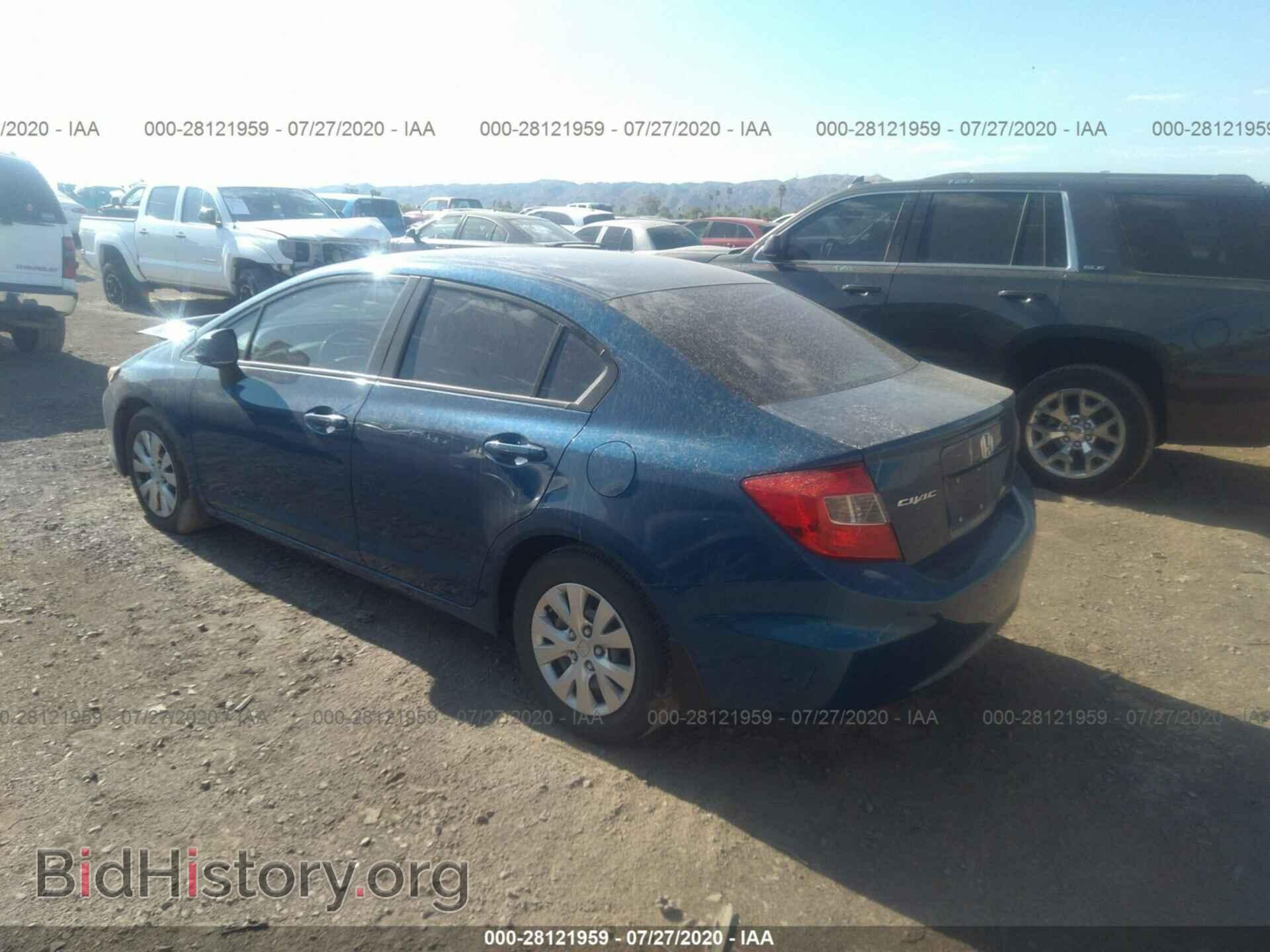 2012 HONDA CIVIC SDN - VIN: 2HGFB2F53CH571129 - Фото 3