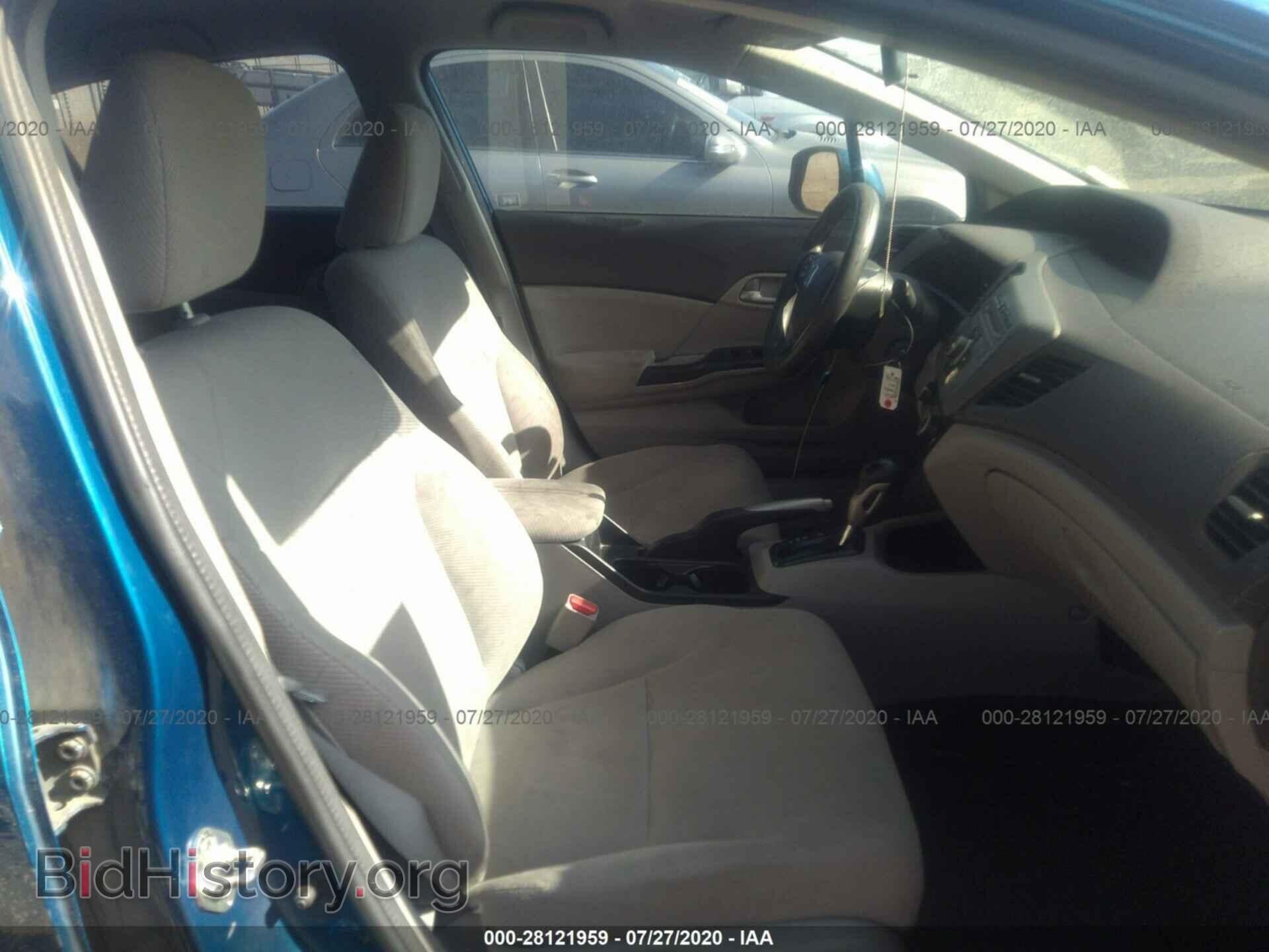 2012 HONDA CIVIC SDN - VIN: 2HGFB2F53CH571129 - Фото 5