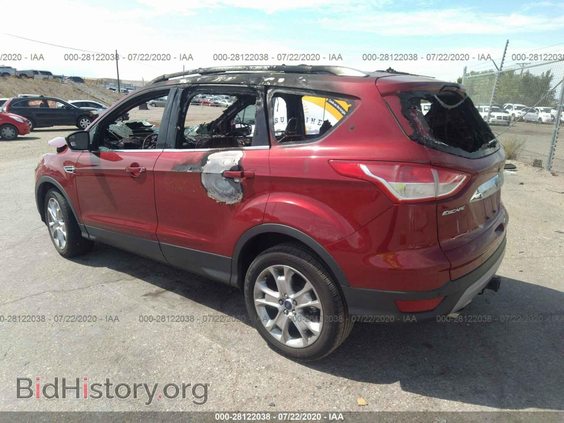 2014 FORD ESCAPE - VIN: 1FMCU0J92EUB98638 - Photo 3