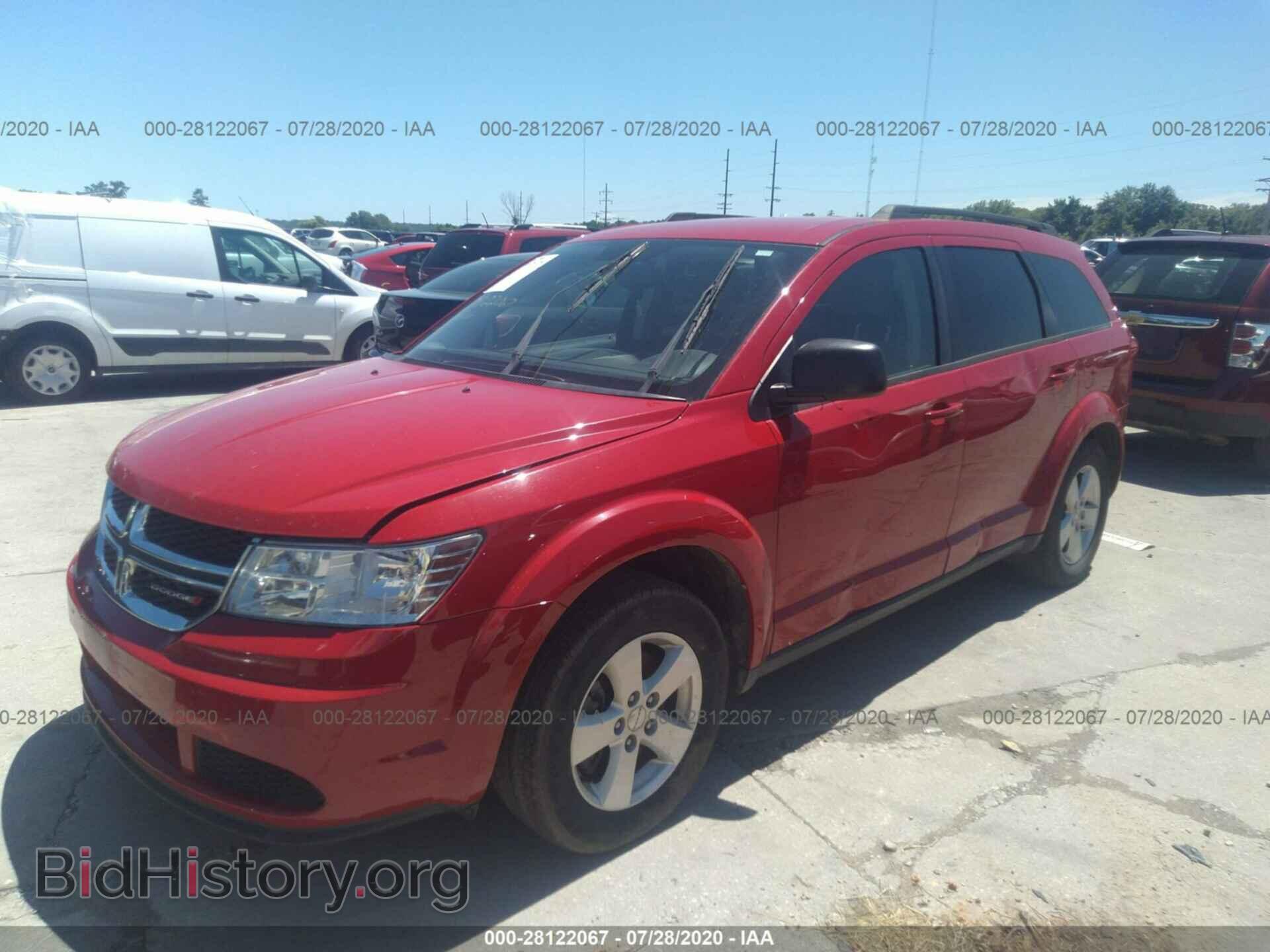 2013 DODGE JOURNEY - VIN: 3C4PDCAB8DT723317 - Фото 2