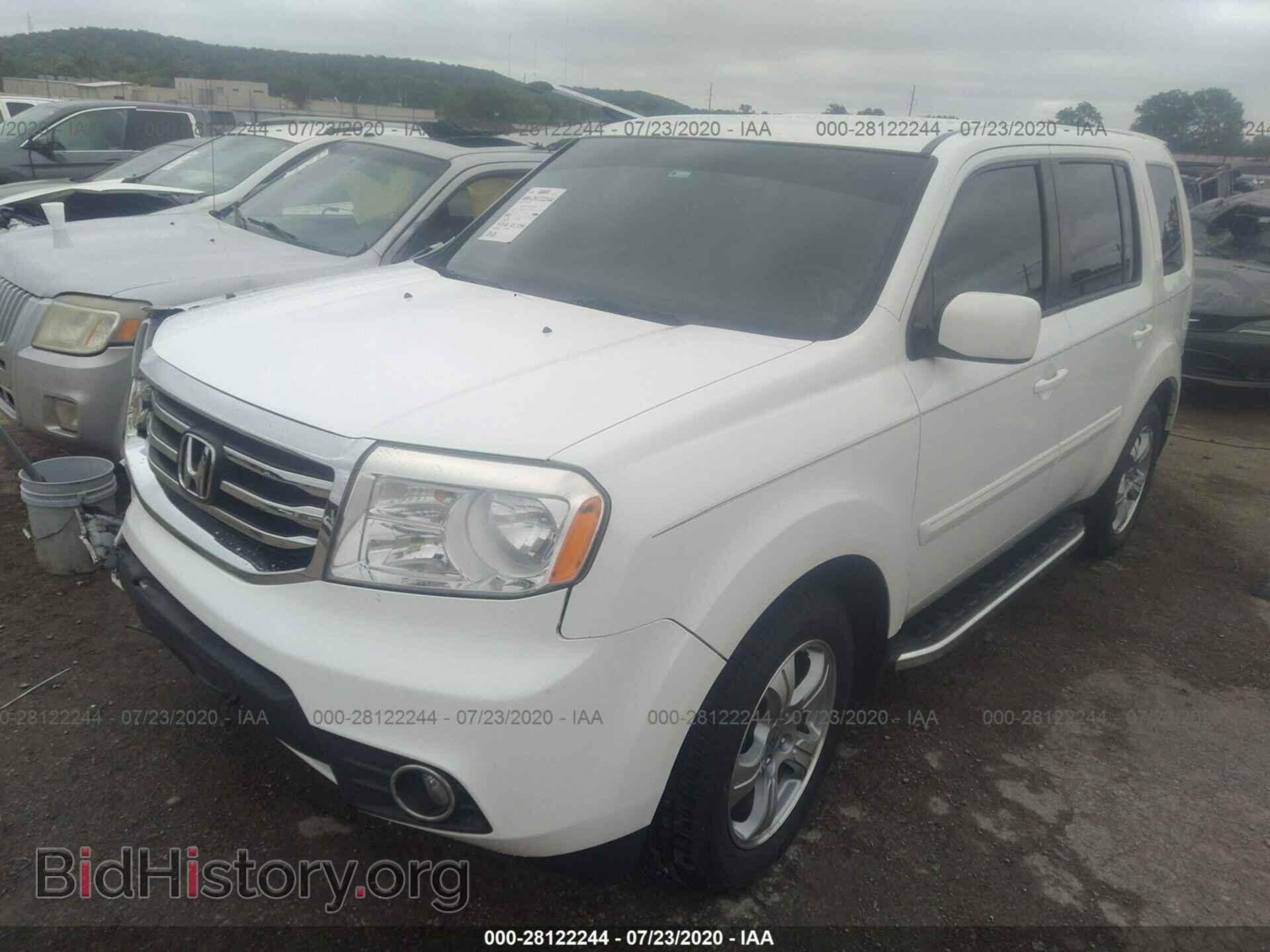 2012 HONDA PILOT - VIN: 5FNYF4H44CB073345 - Фото 2