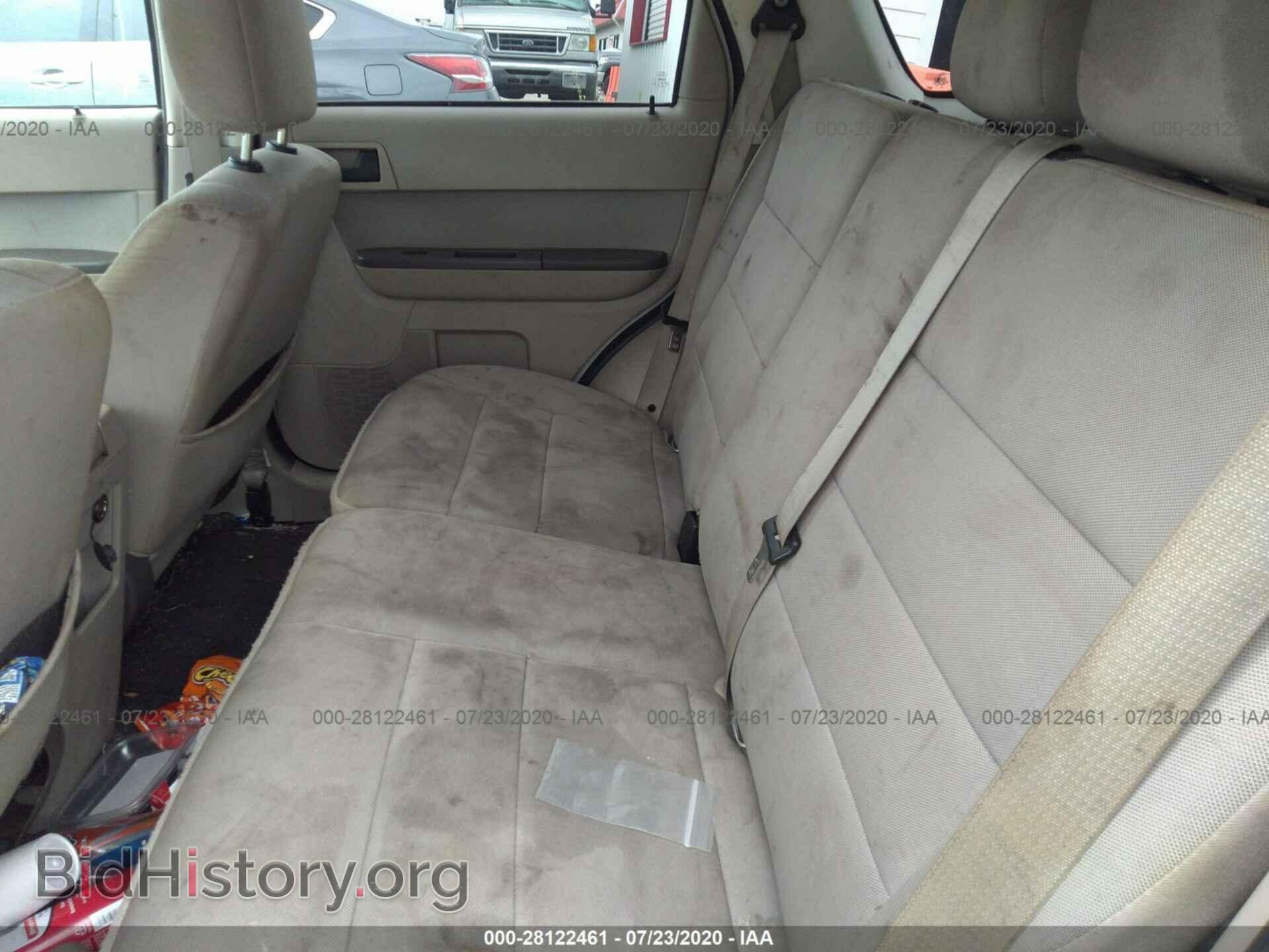 2012 FORD ESCAPE - VIN: 1FMCU9DG5CKB13976 - Photo 8