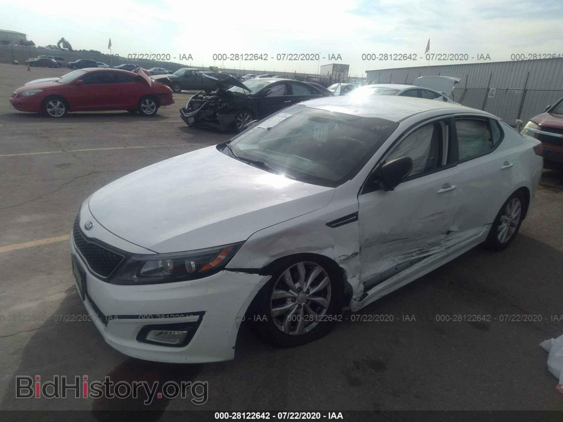 2015 KIA OPTIMA - VIN: 5XXGM4A76FG471938 - Photo 2