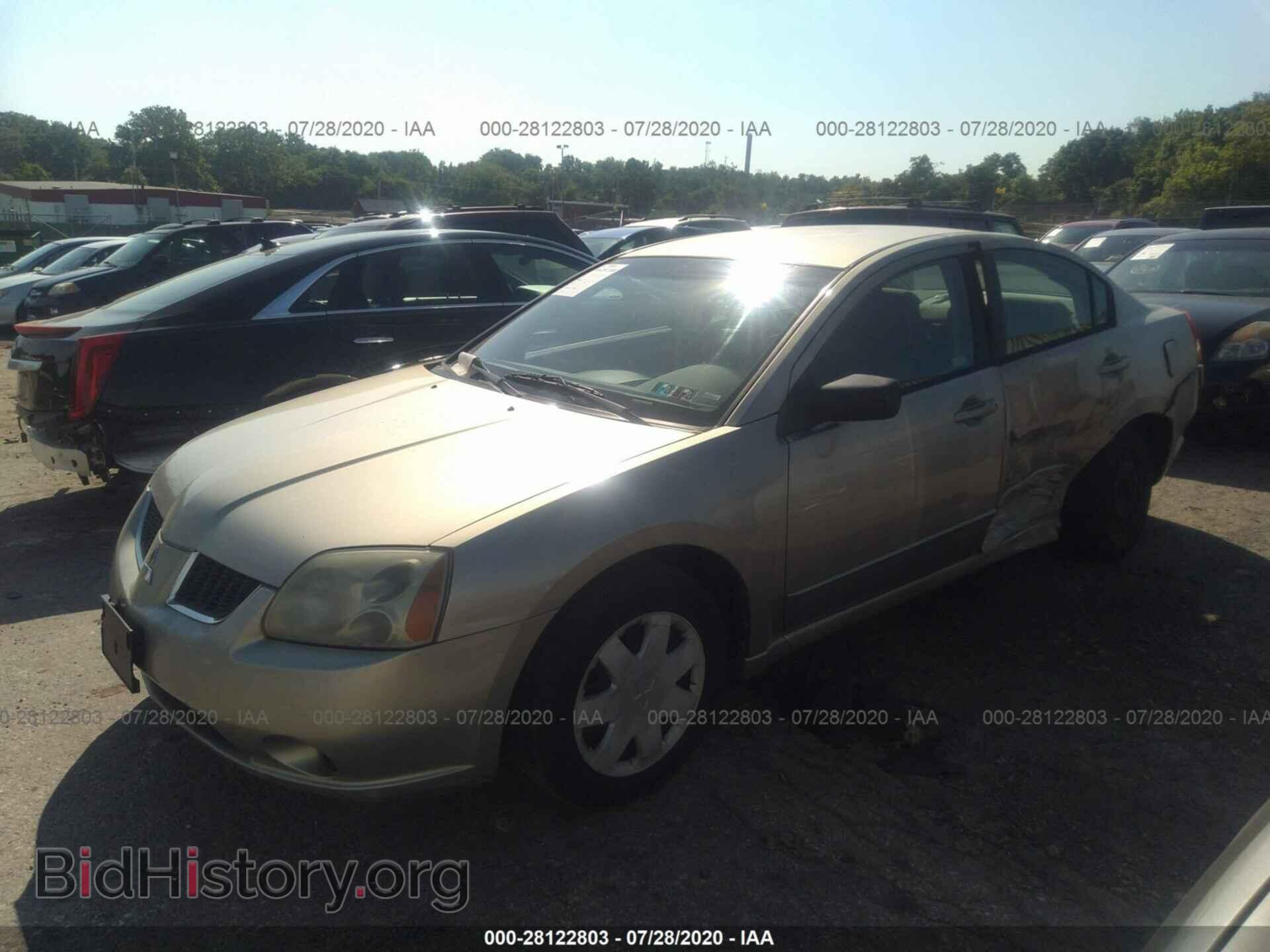 2004 MITSUBISHI GALANT - VIN: 4A3AB36F94E092663 - Фото 2